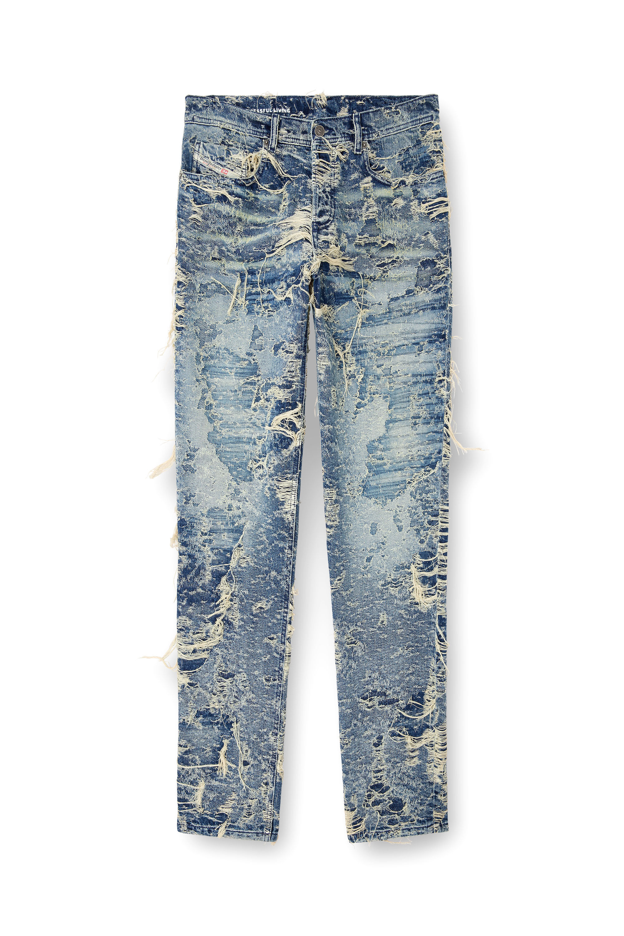 Diesel - Regular Jeans 2023 D-Finitive 09M04 Uomo, Blu medio - Image 2