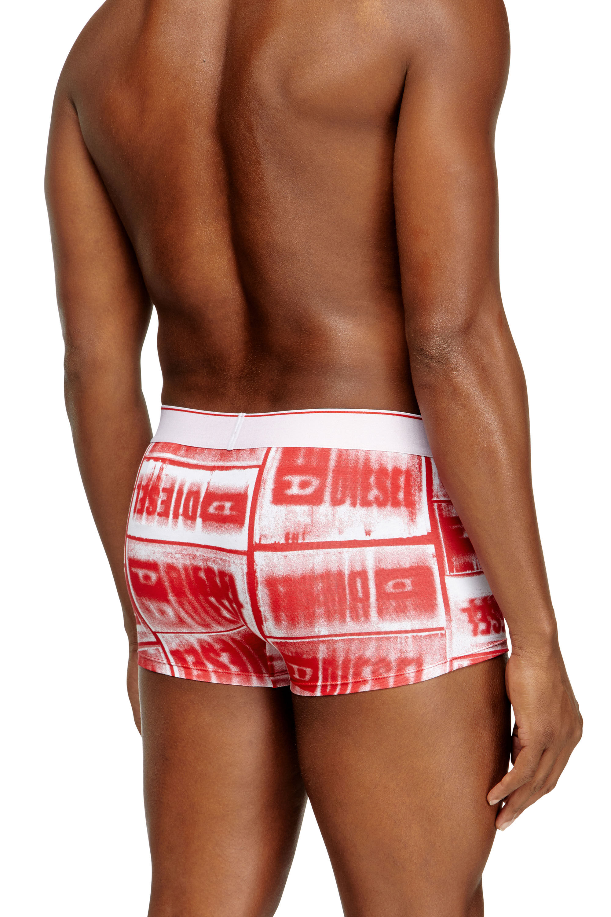 Diesel - DAMIEN-D-BOX-3PACK, Set di tre boxer in cotone stretch Uomo in Multicolor - 4