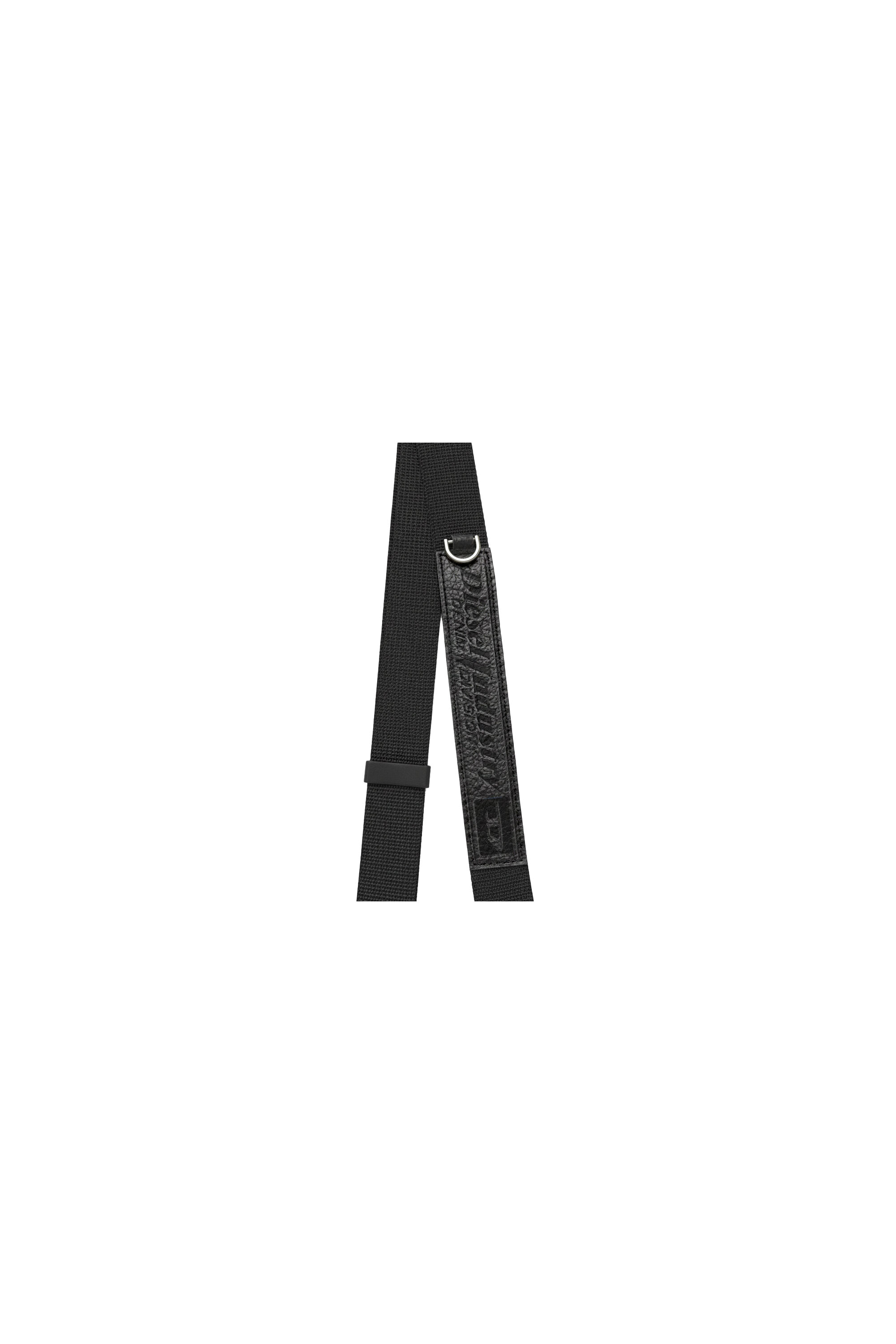 Diesel - 60658 UNIVERSAL STRAP, Tracolla a collana Flag D per smartphone Unisex in Nero - 3
