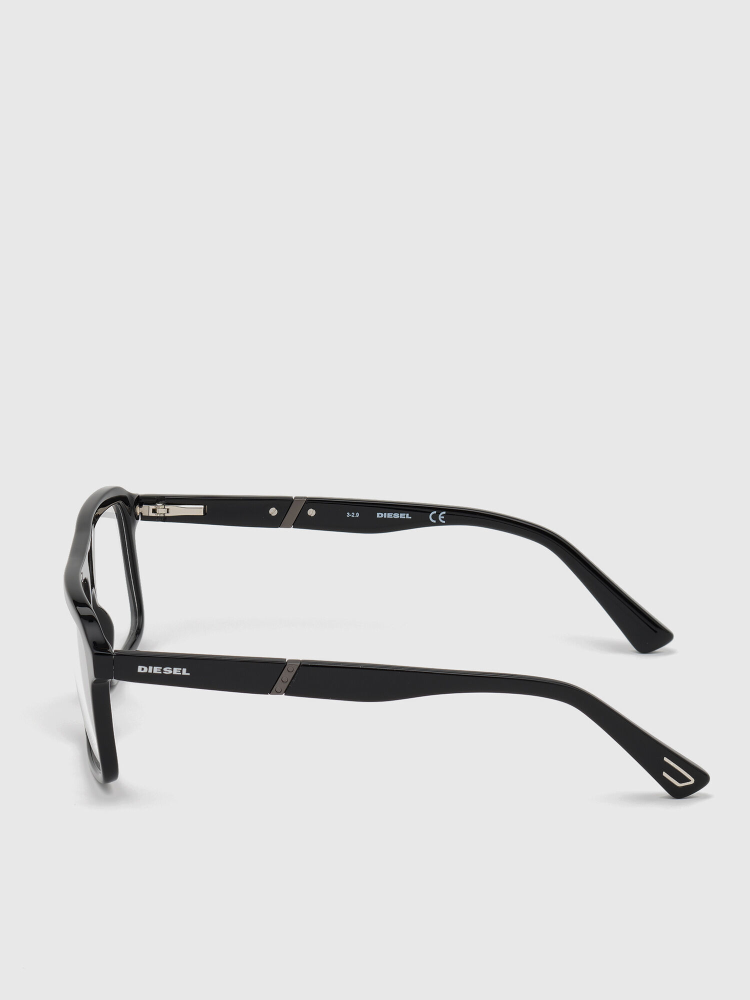 Diesel - DL5370, Occhiali da vista navigator in acetato Uomo in Nero - 3