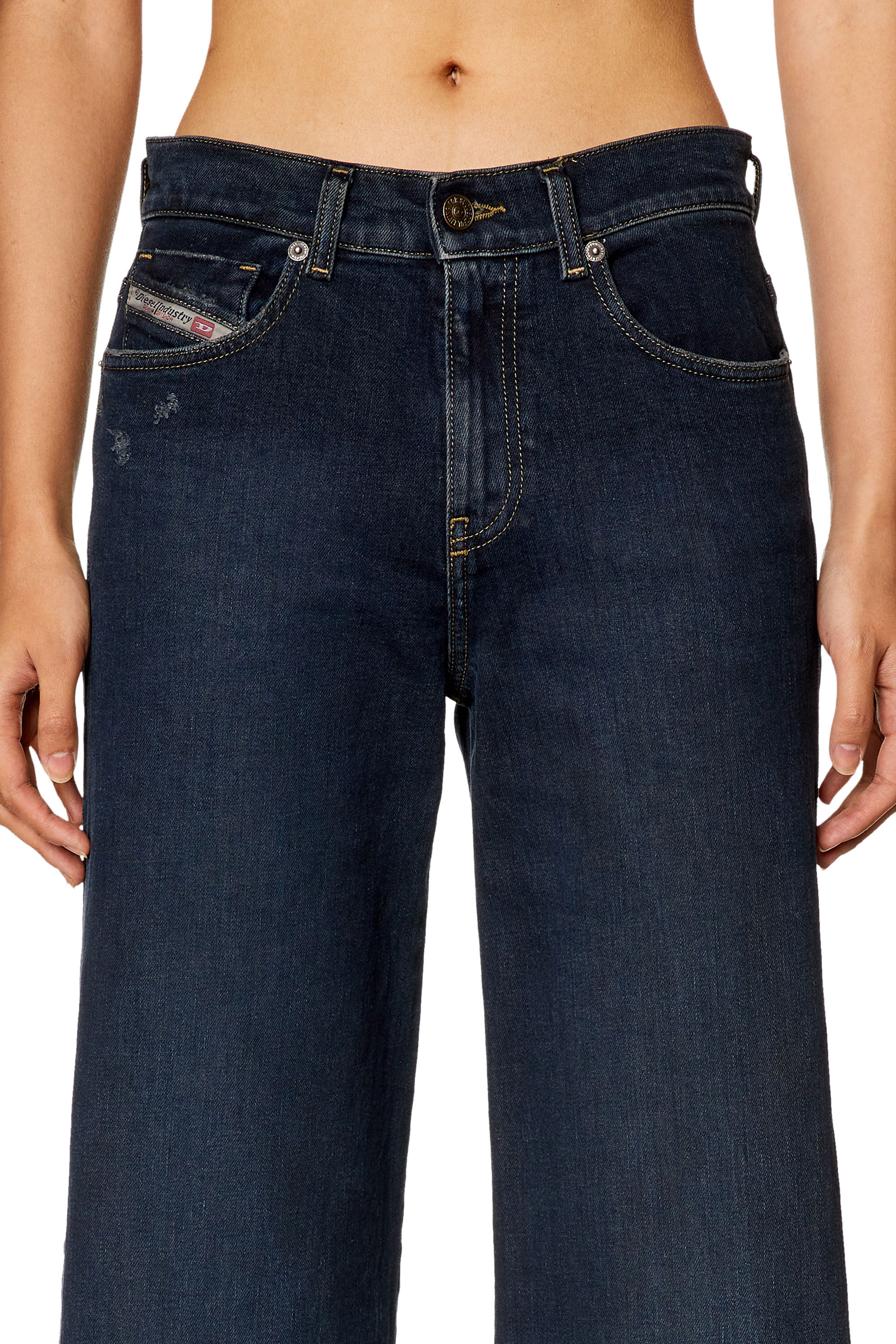 Diesel - Bootcut and Flare Jeans 1978 D-Akemi 09H48, Blu Scuro - Image 5