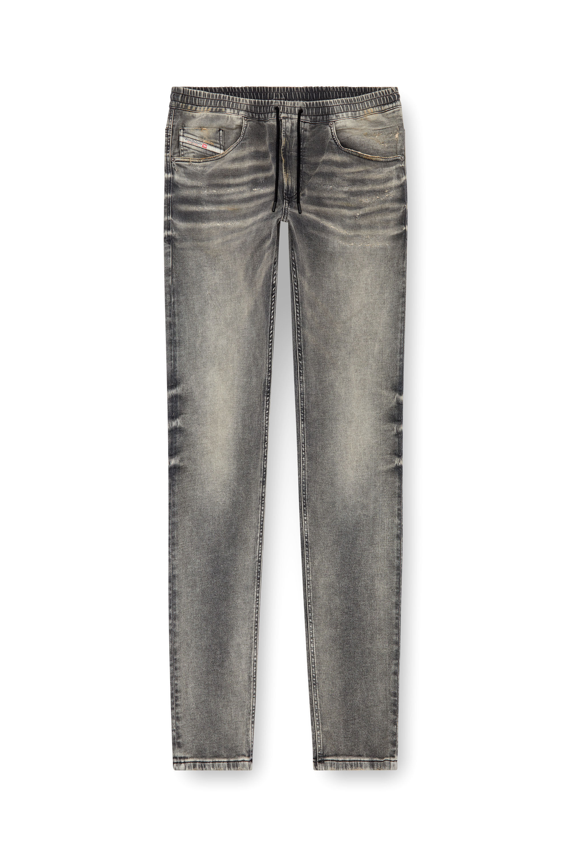 Diesel - Regular 2030 D-Krooley Joggjeans® 068LQ Uomo, Grigio - Image 2