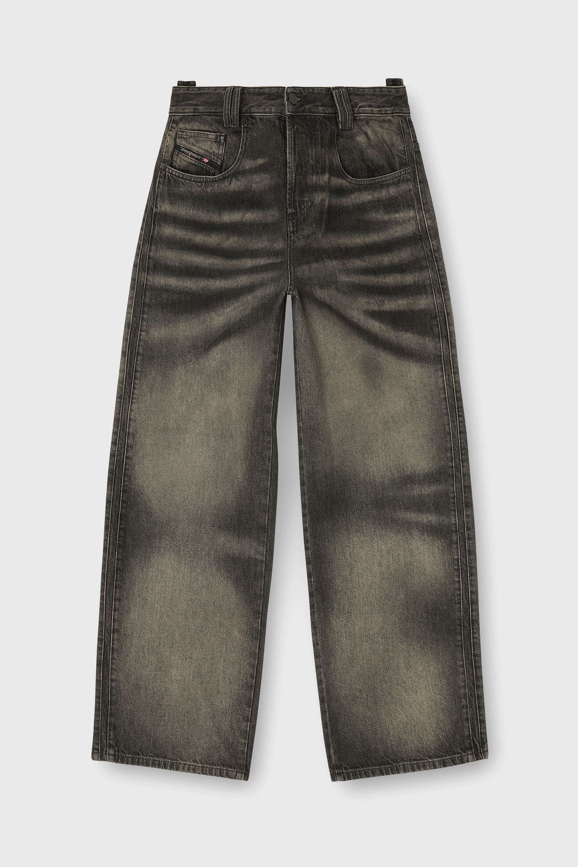 Diesel - Relaxed Jeans 1982 D-Hakou 09R33 Unisex, Nero/Grigio scuro - Image 8