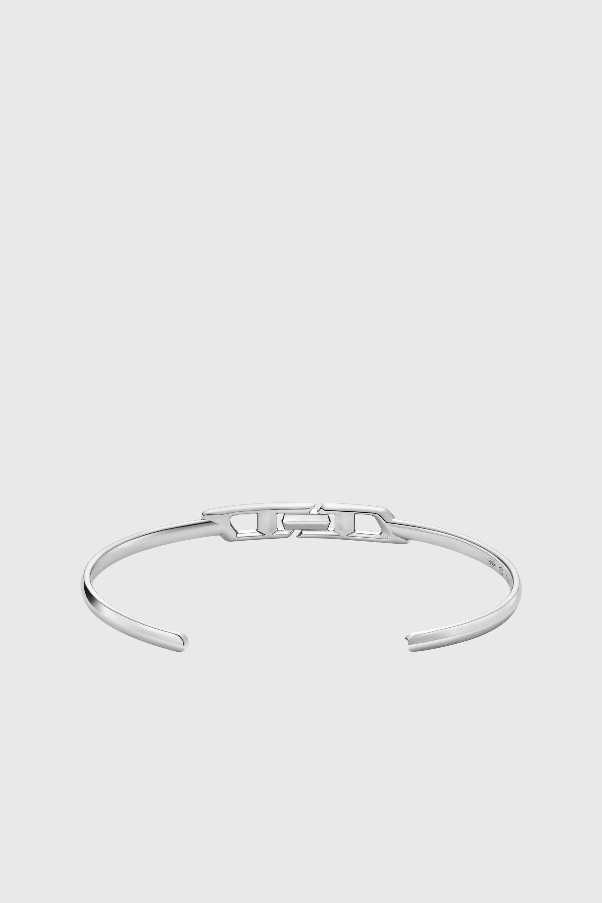 Diesel - DL1362040 STERLING SILVER JEWEL, Bracciale rigido in argento sterling Unisex in Argento - 2