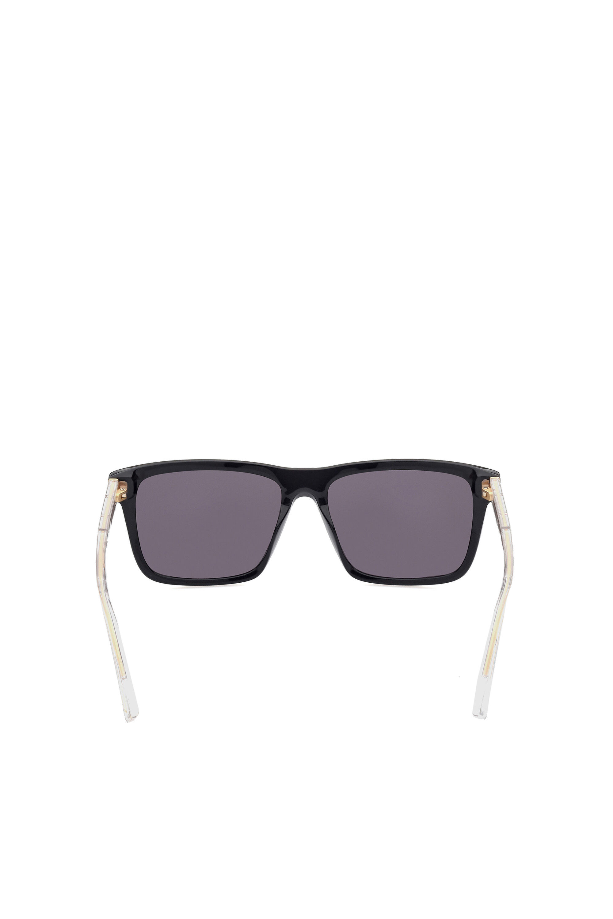 Diesel - DL0349, Occhiali da sole squadrati Uomo in Nero - 3