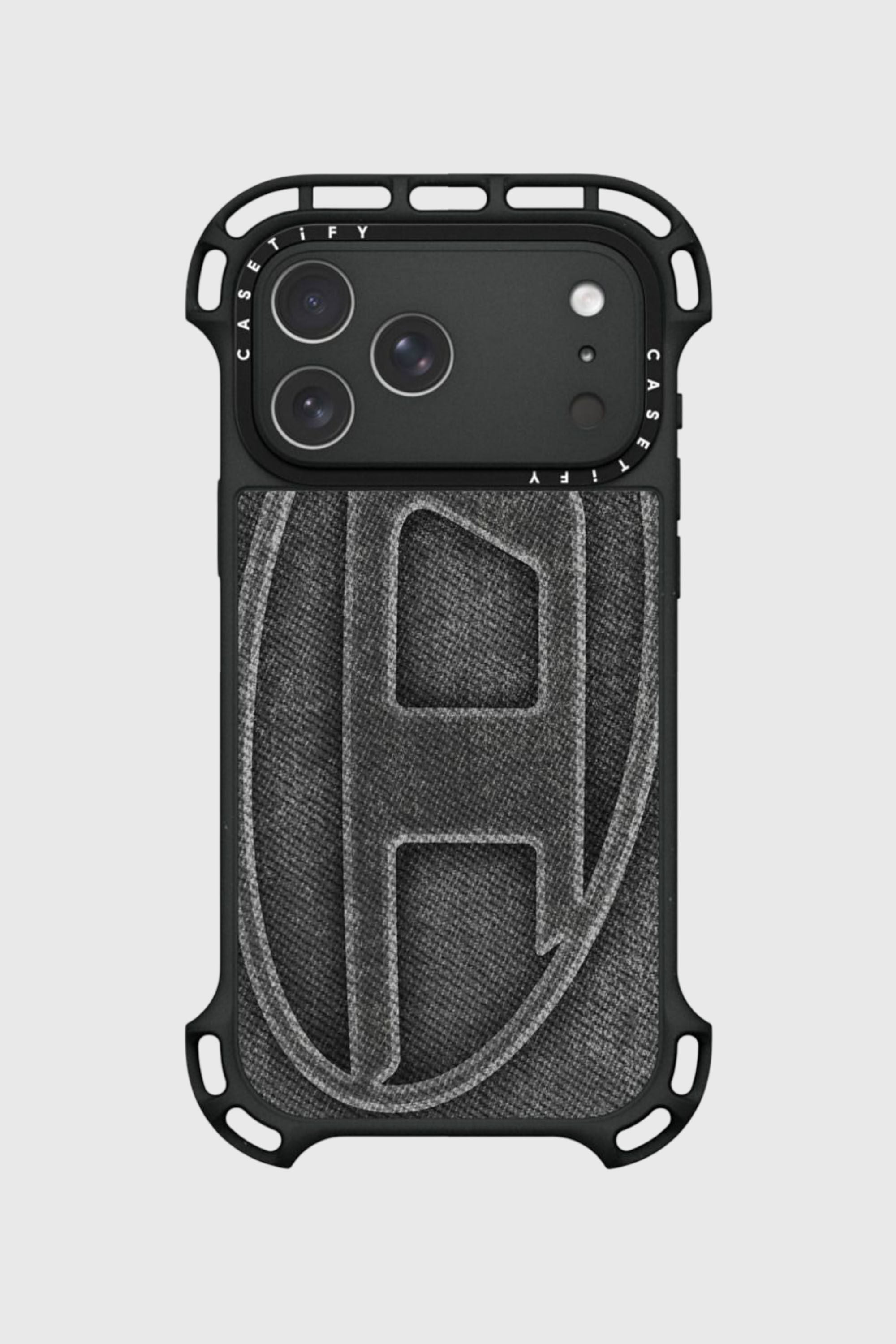Diesel - 60599 MOULDED CASE, Custodia Oval D per iPhone 17 Pro Max Unisex in Nero - 1