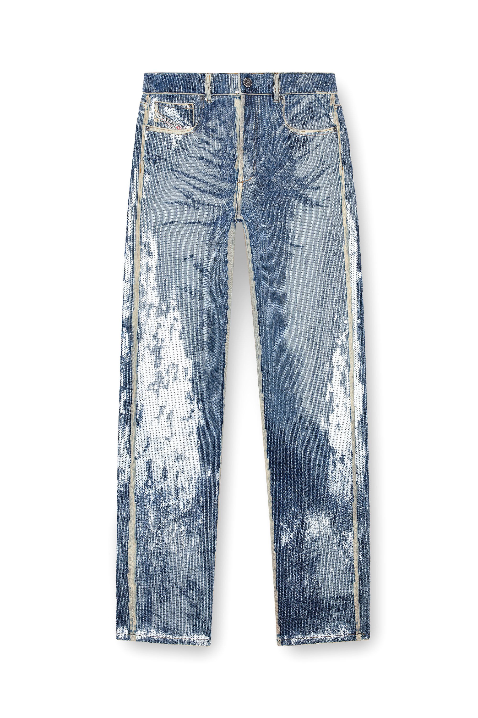 Diesel - Donna Straight Jeans D-Ark 0PGAE, Blu medio - Image 2