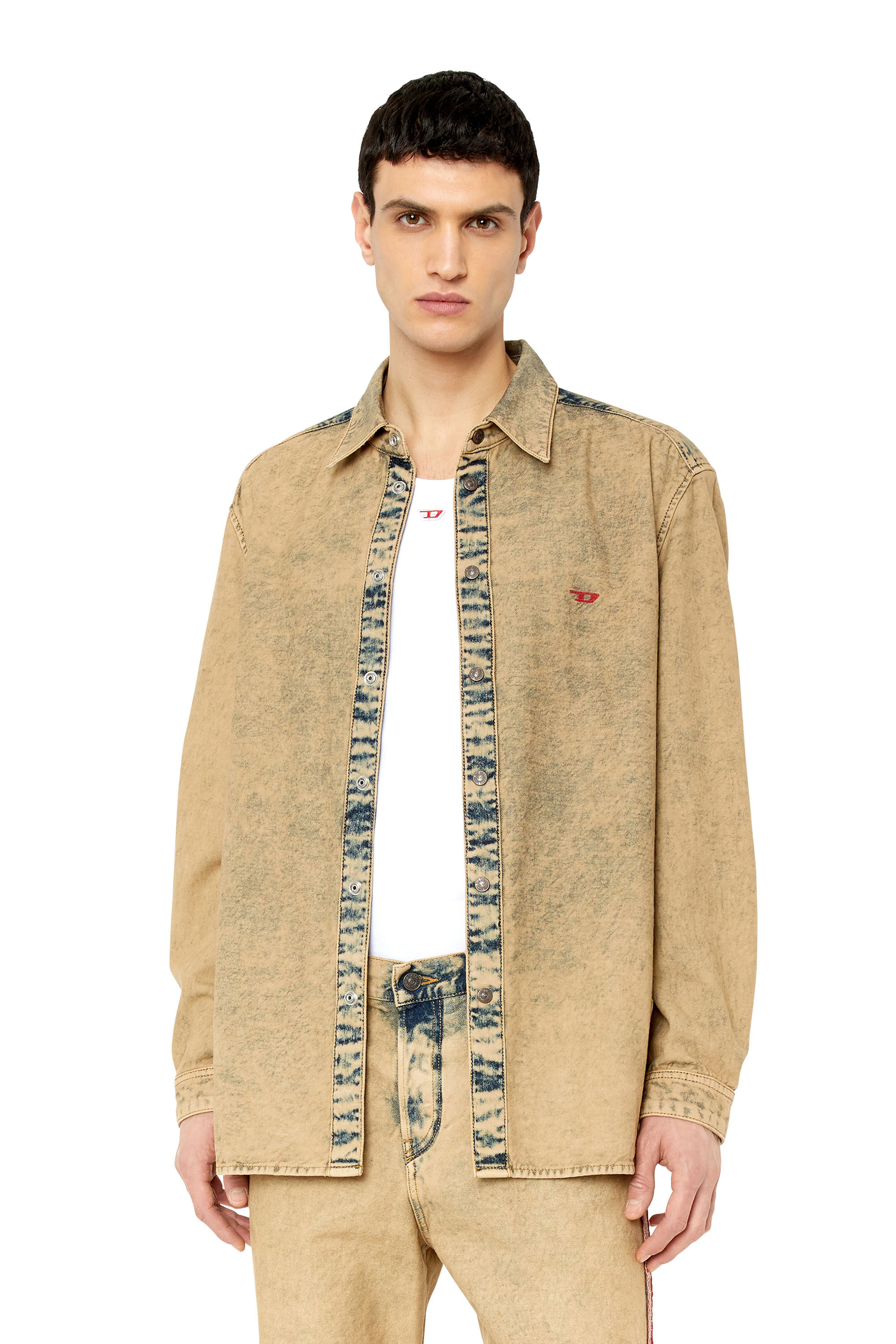 Diesel - D-SIMPLY-OVER, Beige - Image 3