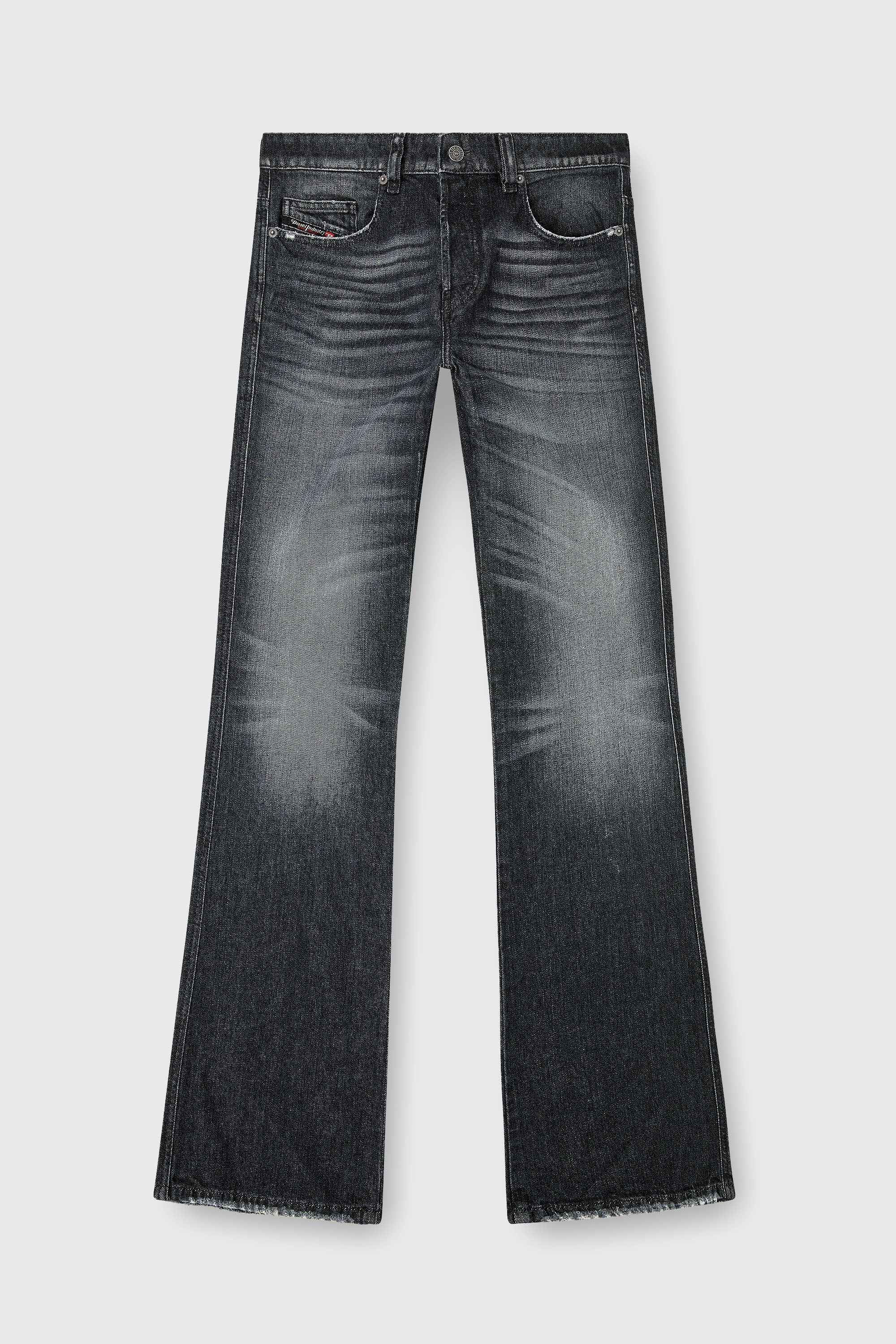 Diesel - Bootcut Jeans 1998 D-Buck 09L50 Uomo, Nero/Grigio scuro - Image 6