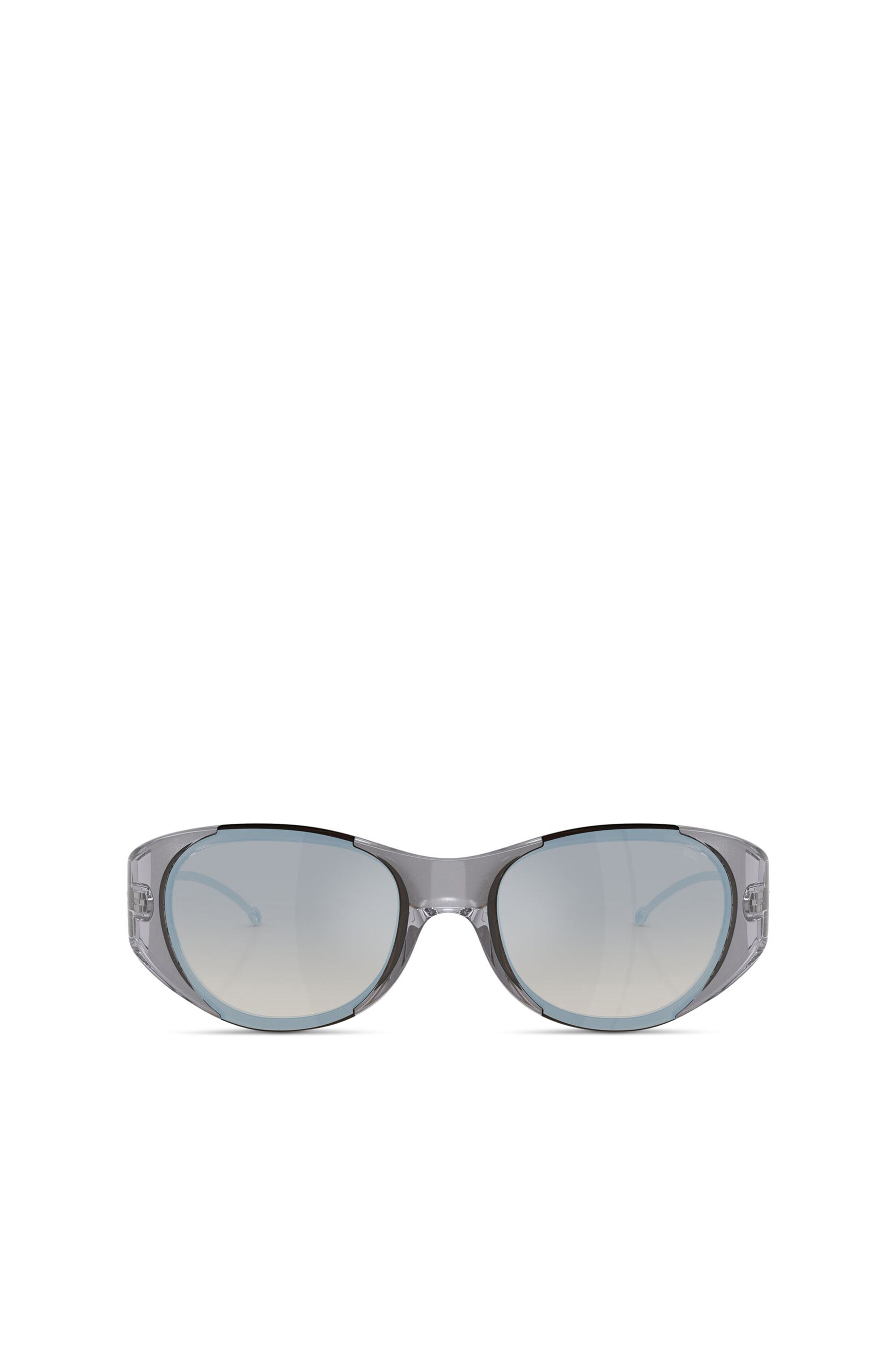Diesel - 0DL3003, Occhiali da sole ovali Unisex in Grigio - 1