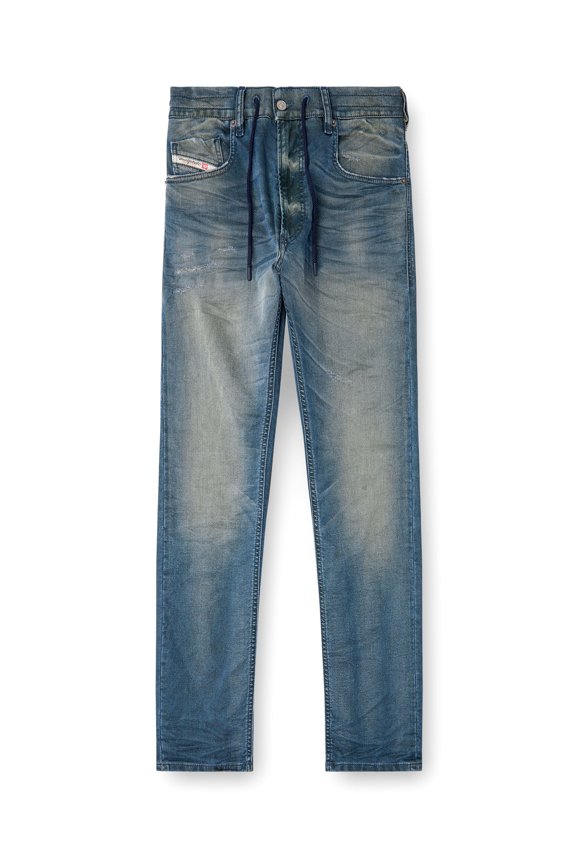 Jeans Uomo Regular Blu Scuro 2032 D-Krooley Joggjeans® | Diesel