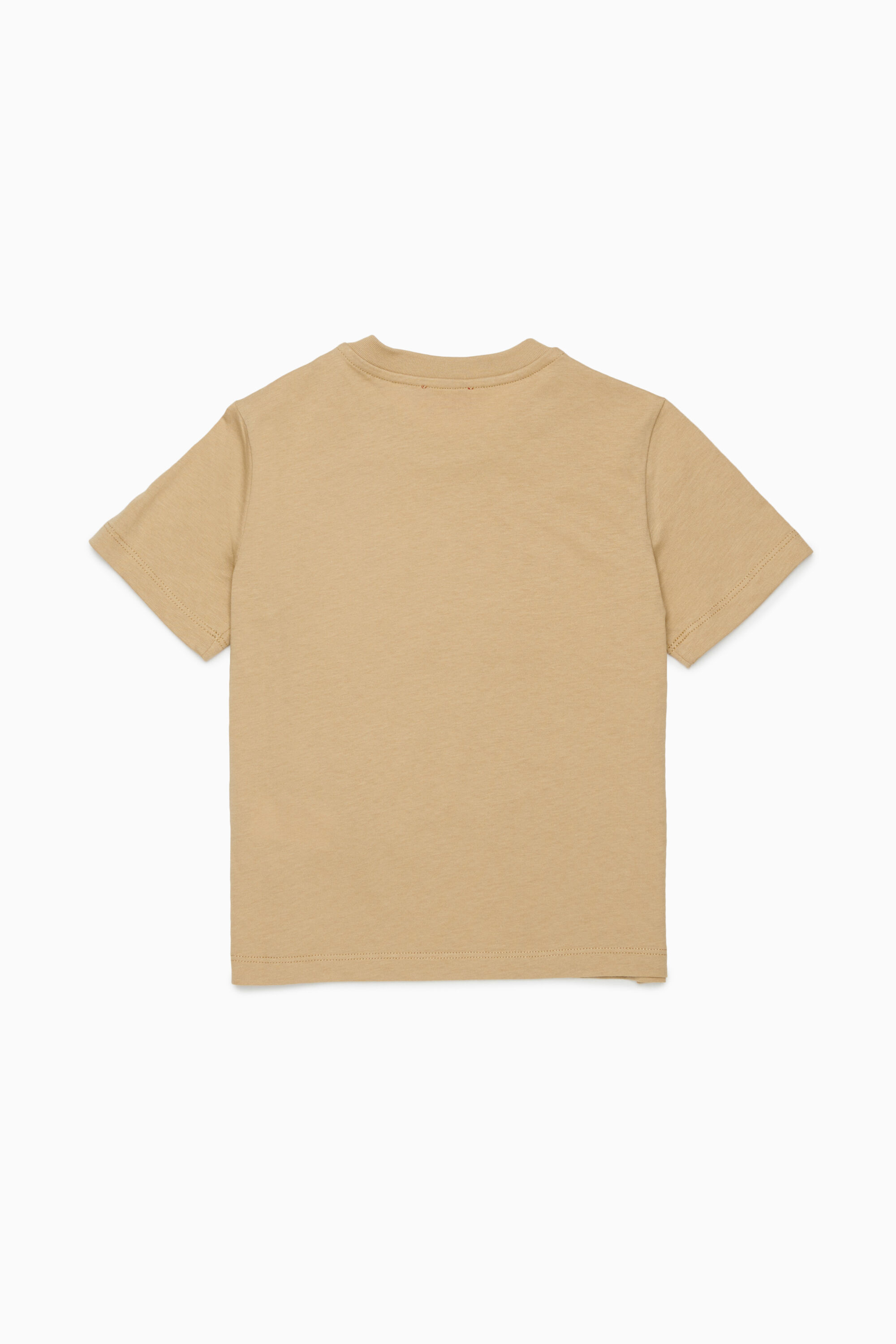 Diesel - TPALLY, T-shirt in cotone con logo in paillettes Donna in Marrone - 2