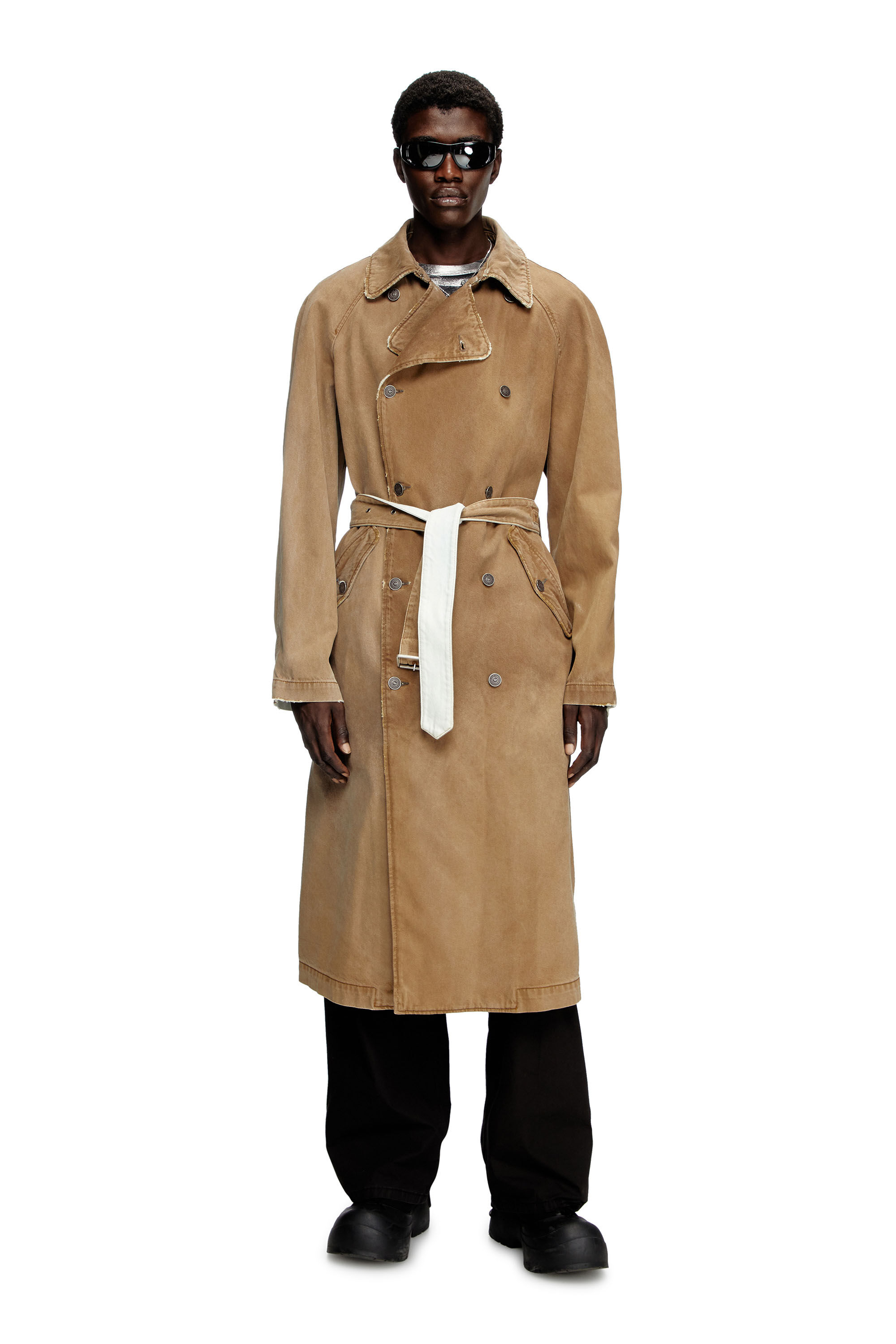 Diesel trench coat clearance
