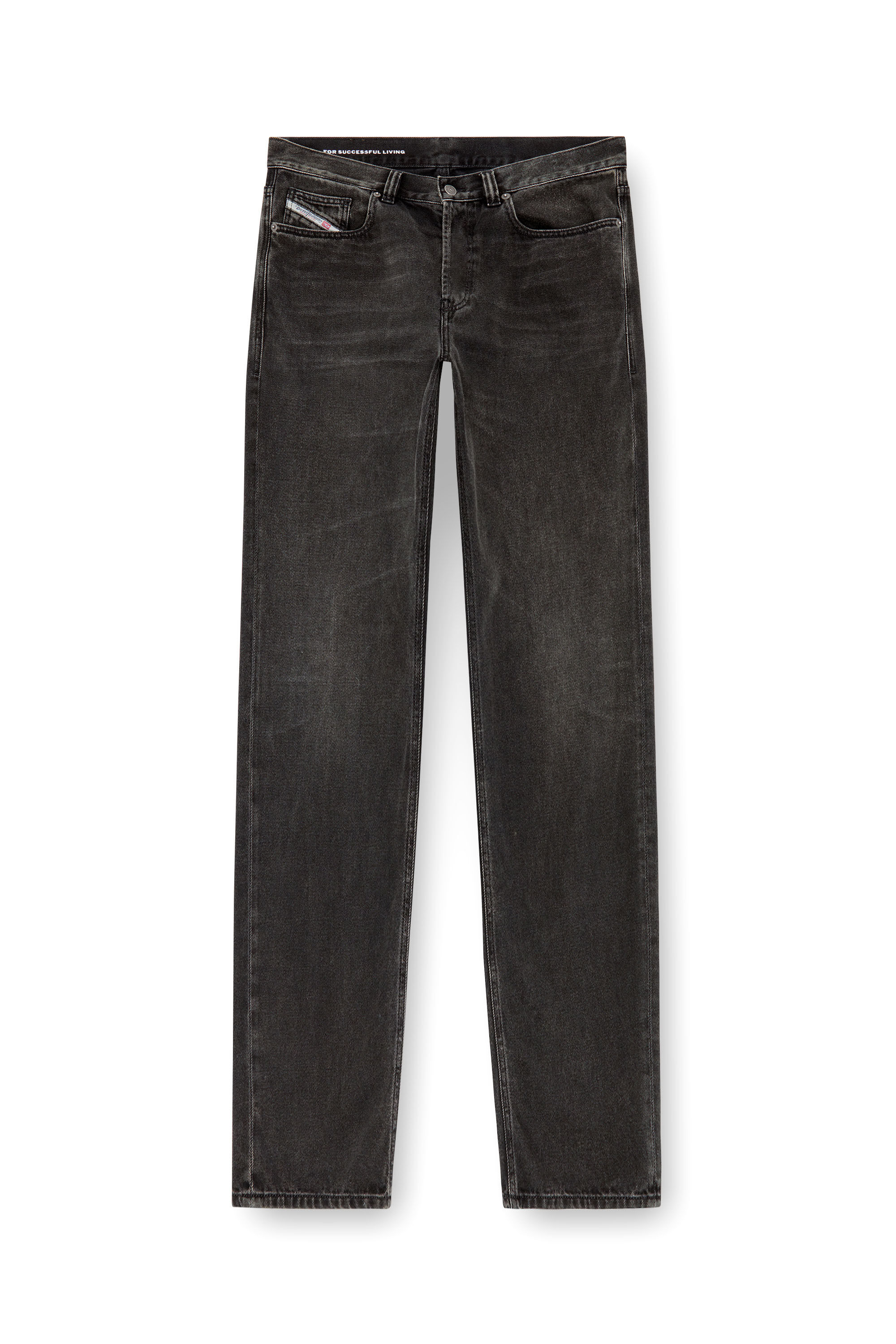 Diesel - Regular Jeans 2024 D-Macs 09J96 Uomo, Nero/Grigio scuro - Image 2
