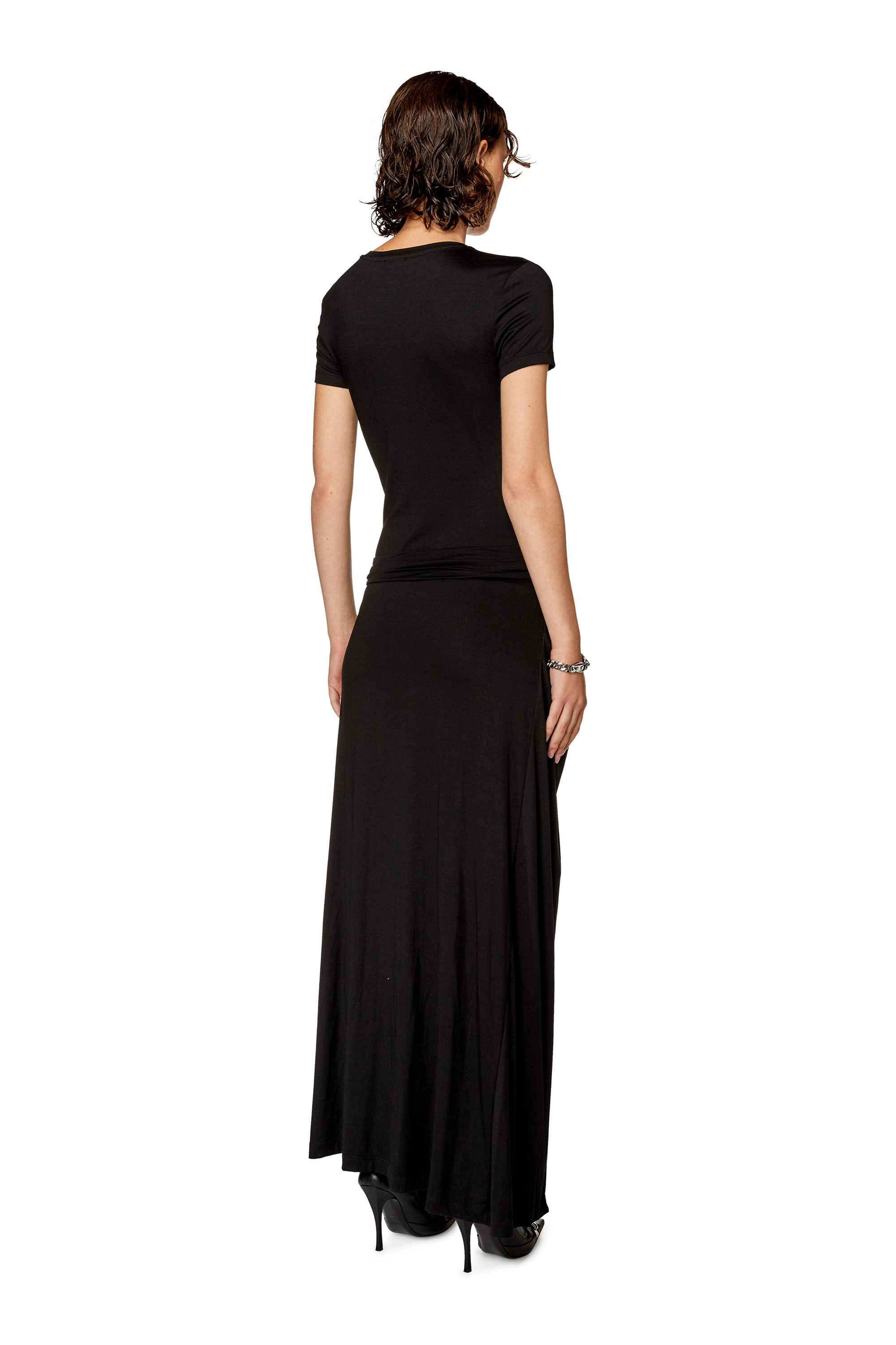 Abito a T shirt in modal stretch Donna D ROWY Diesel