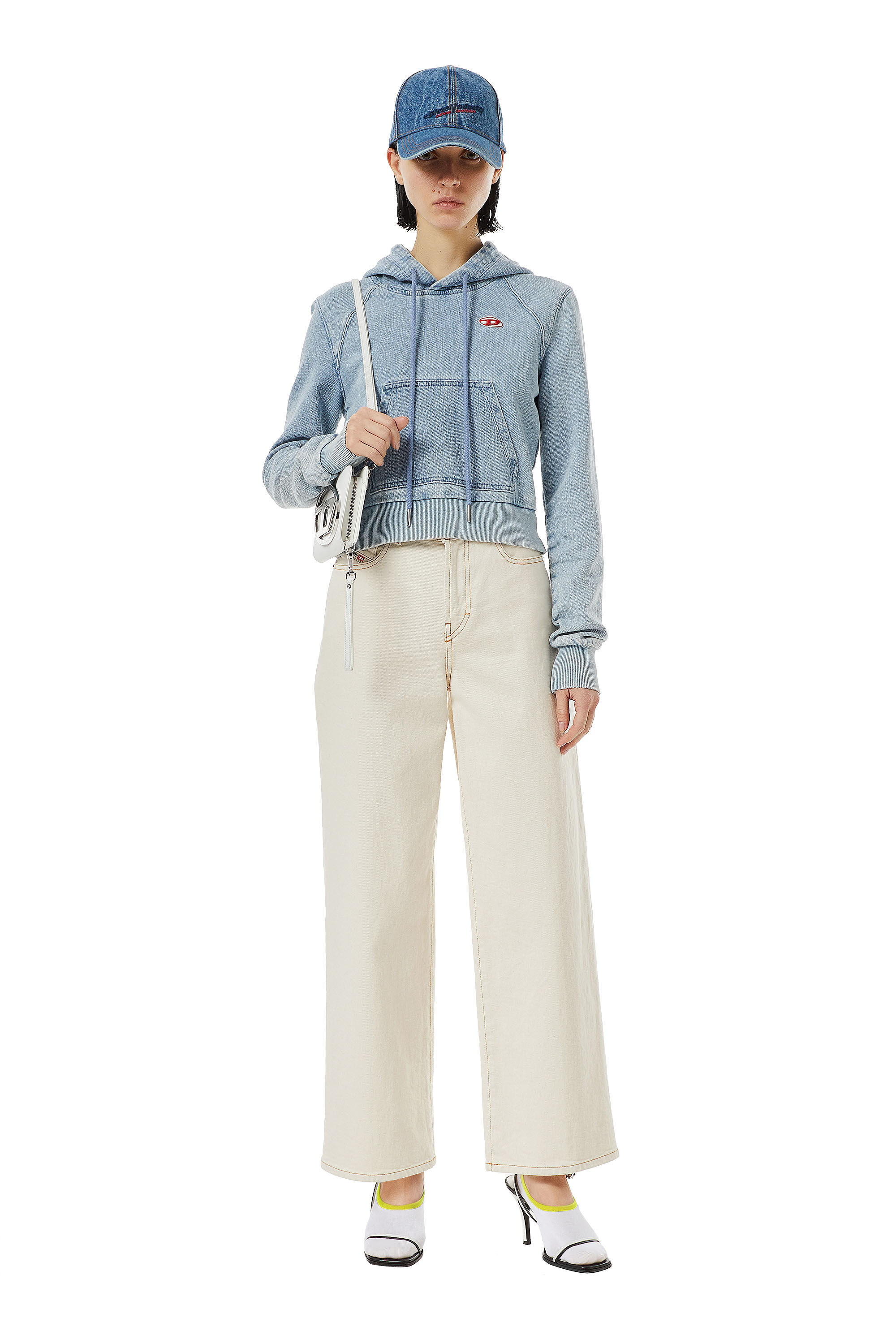 2000 09B94 Donna: Jeans Bootcut and Flare Bianco | Diesel Library