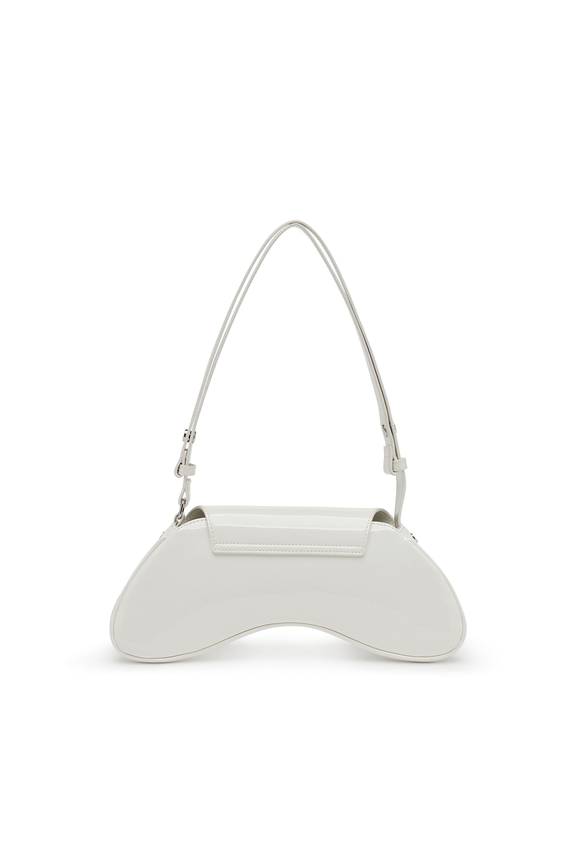 Diesel - PLAY CROSSBODY, Play-Borsa crossbody lucida Donna in Bianco - 3