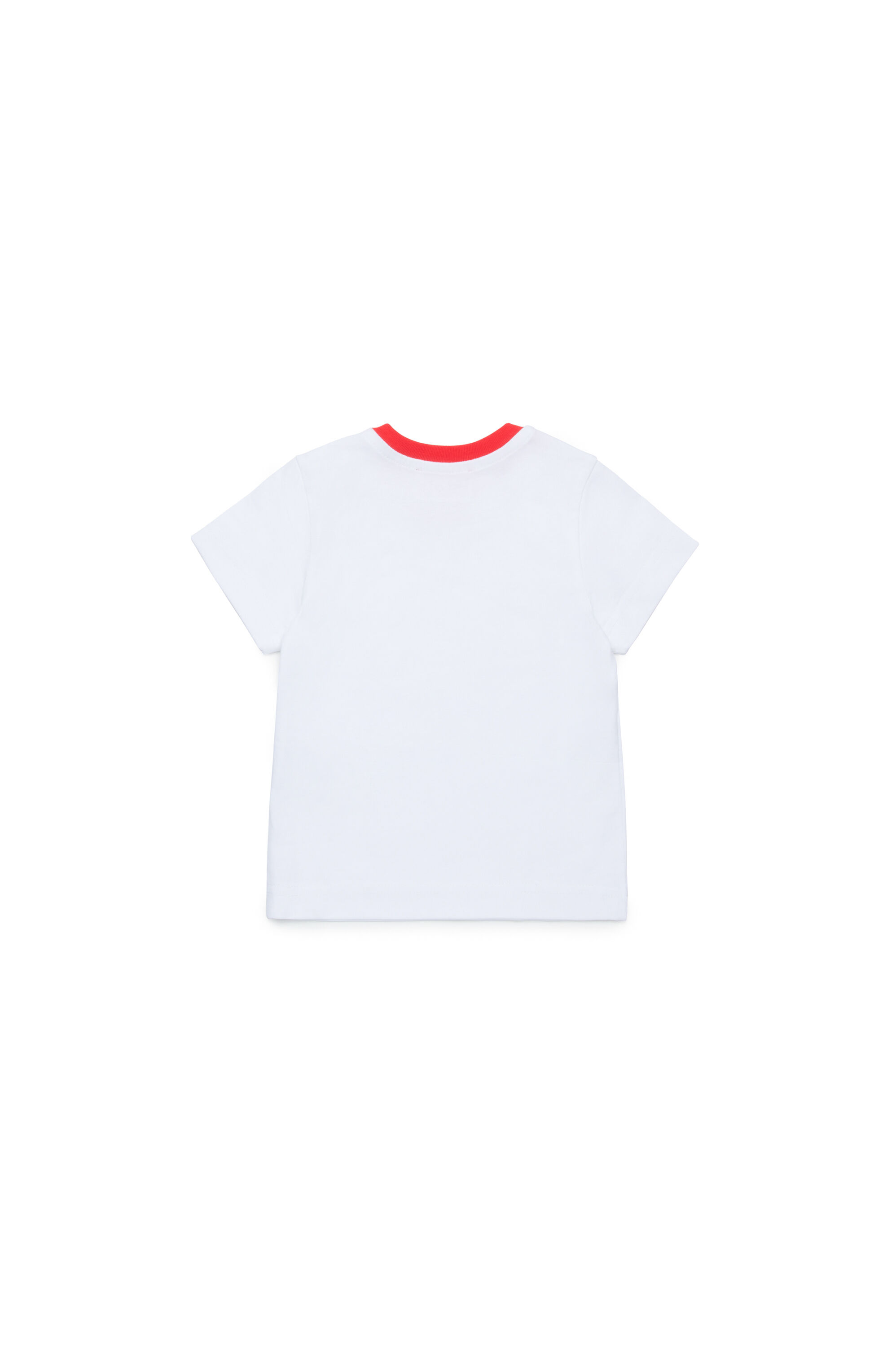 Diesel - MTAB, T-shirt con stampa di camion dei pompieri Uomo in Bianco - 2