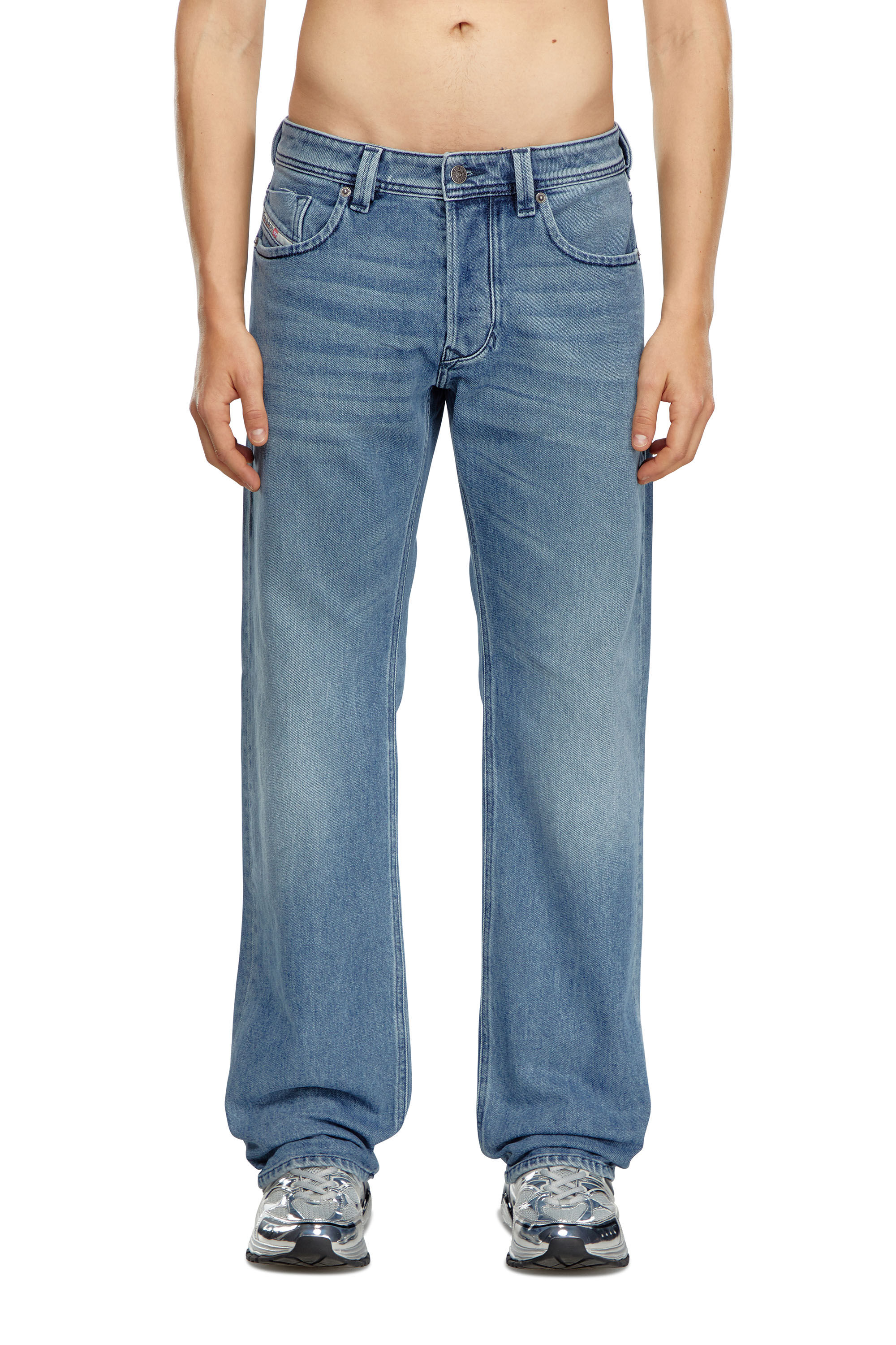Men s Straight Jeans Medium blue Diesel 1985 Larkee
