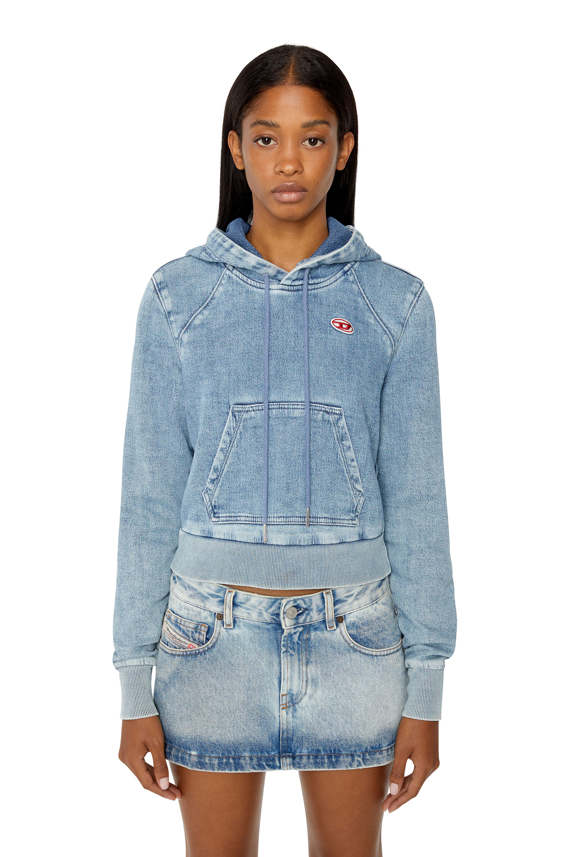 Felpa di jeans new arrivals