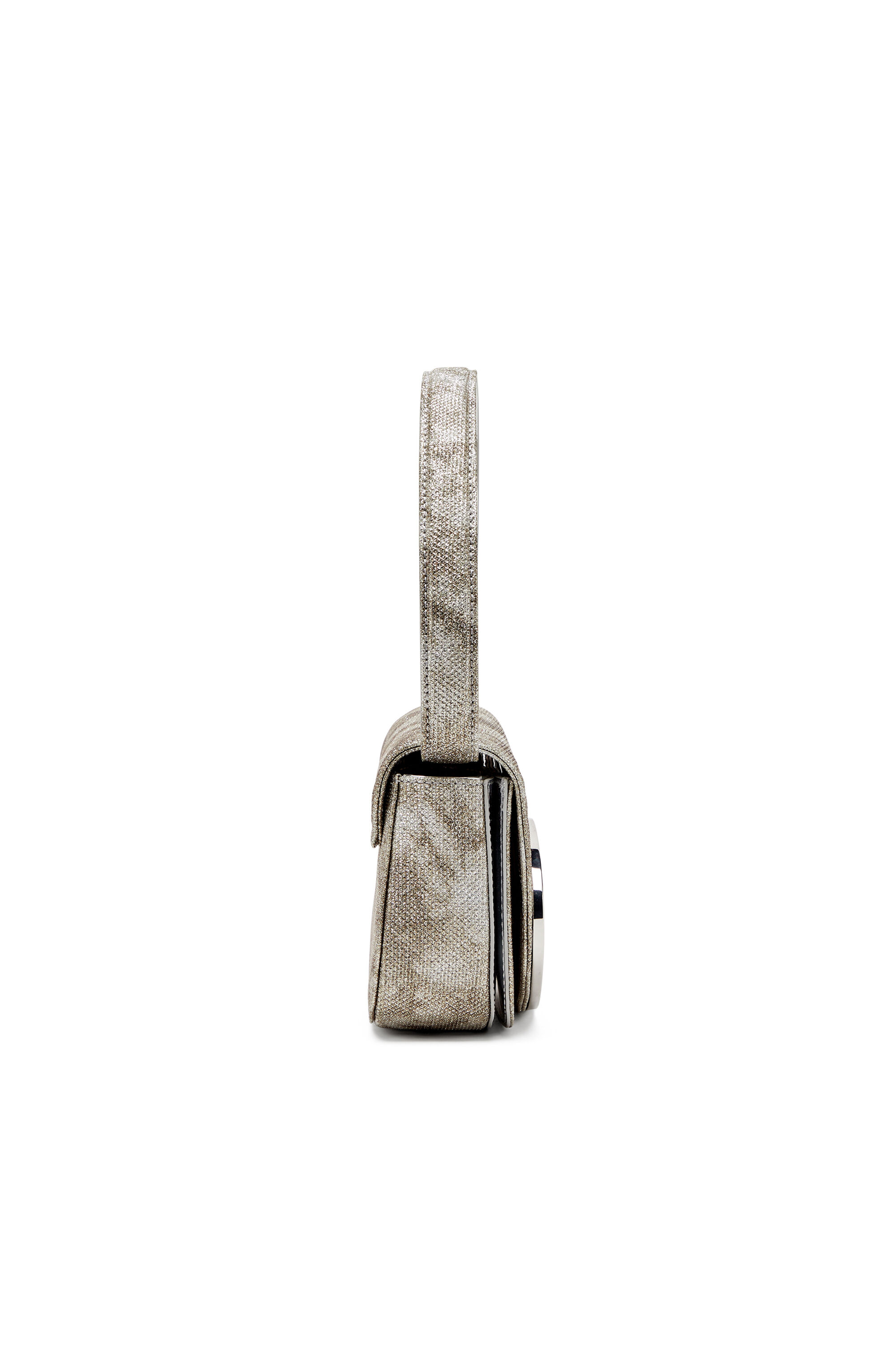 Diesel - 1DR, 1DR-Iconica borsa a spalla in tessuto brillante Donna in Verde - 4