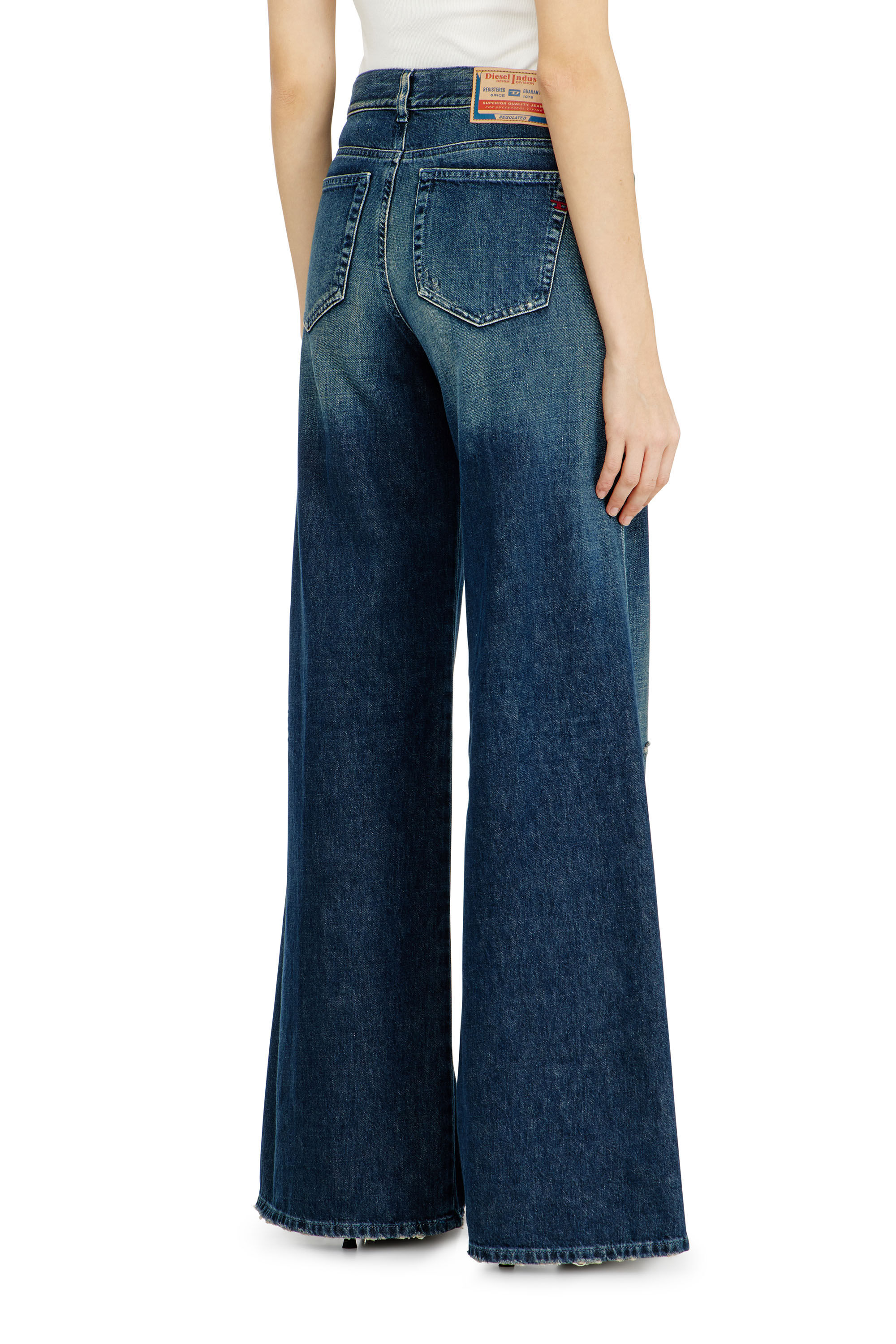 Jeans Donna Flare Blu Scuro 1978 D-Akemi | Diesel