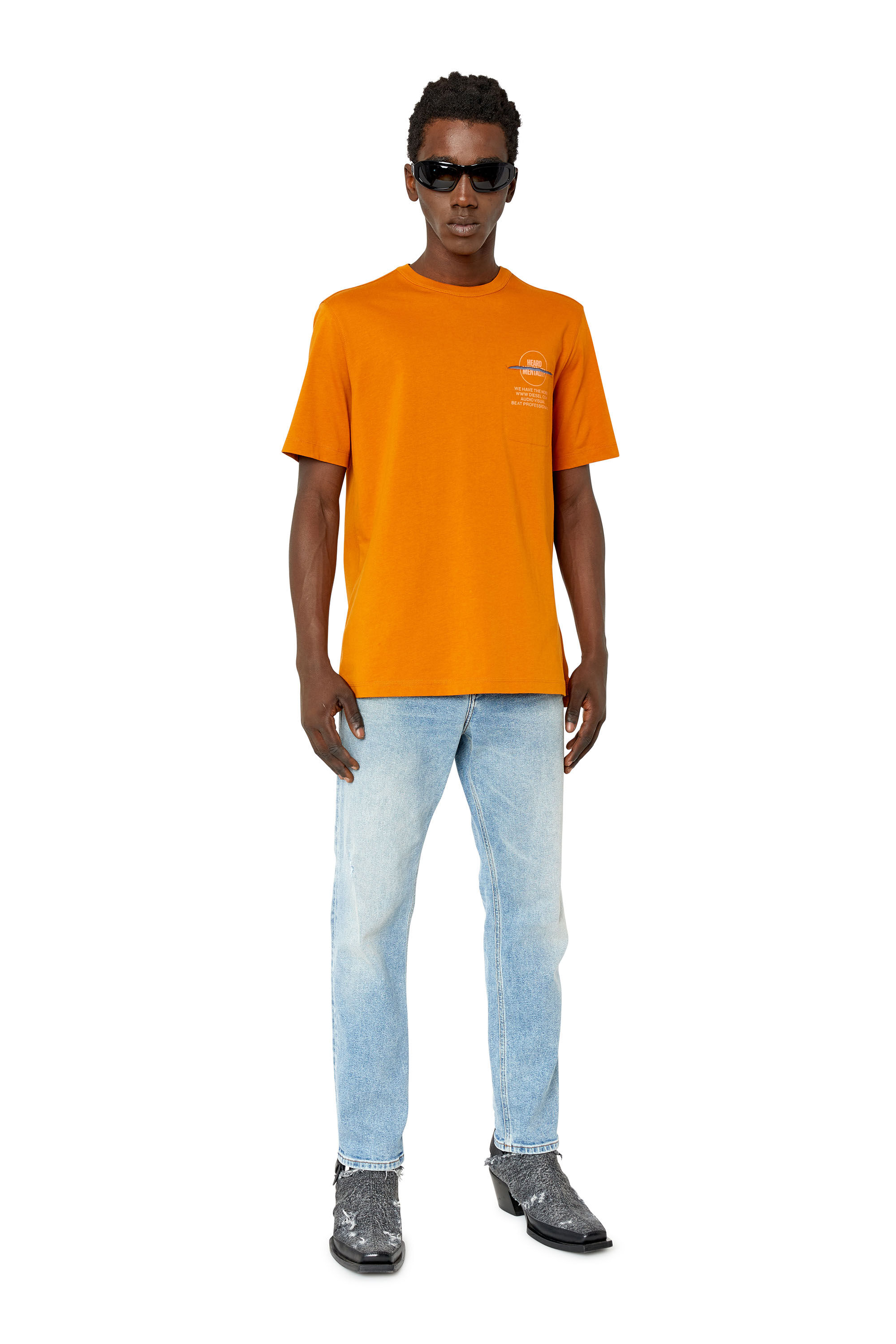 Diesel - T-POUCH, Arancione - Image 1