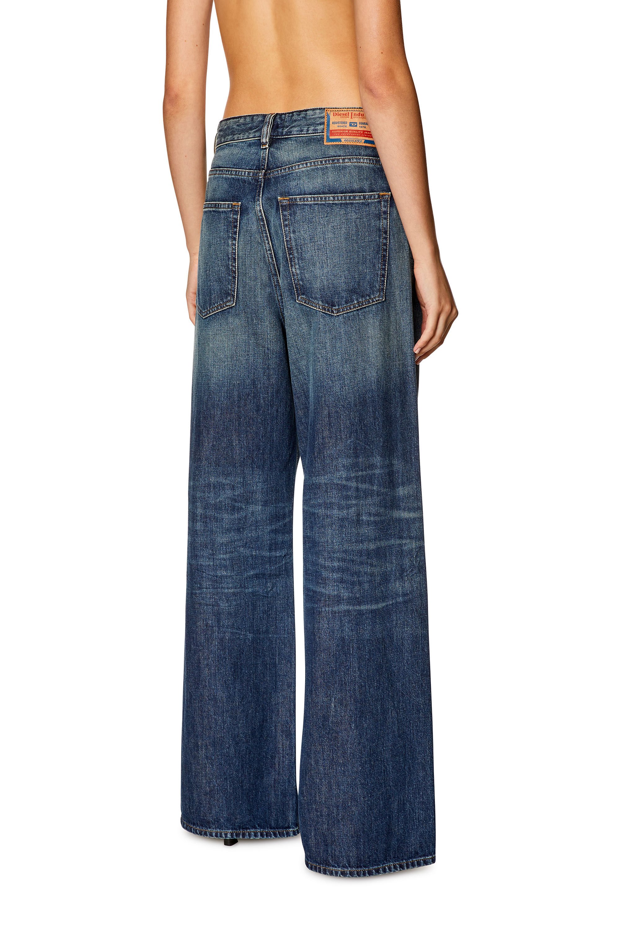 Diesel - Straight Jeans 1996 D-Sire 09H59, Blu Scuro - Image 4