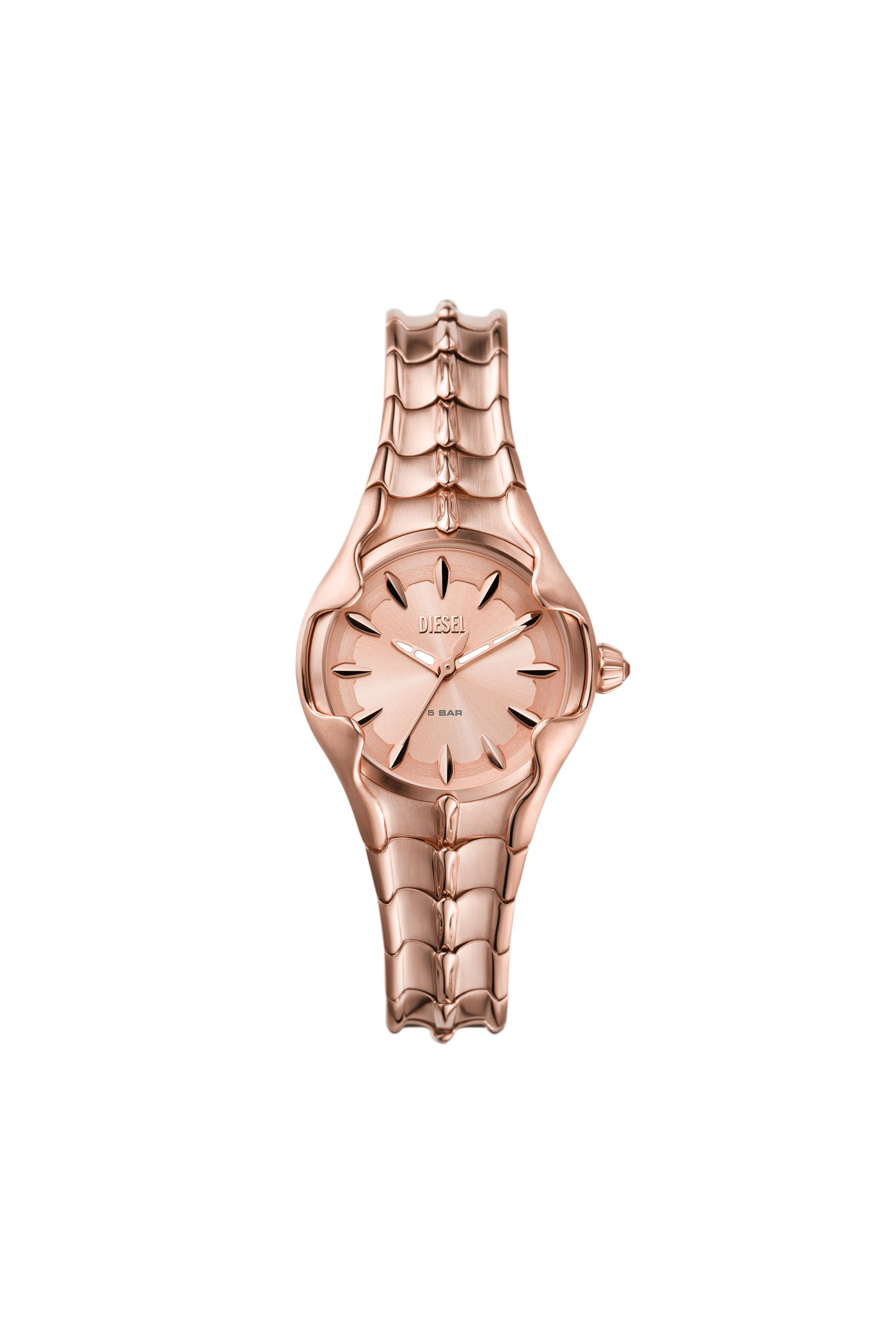 Diesel - DZ5604, Orologio Vert in acciaio inossidabile oro rosa con tre lancette Donna in Rosa - 1