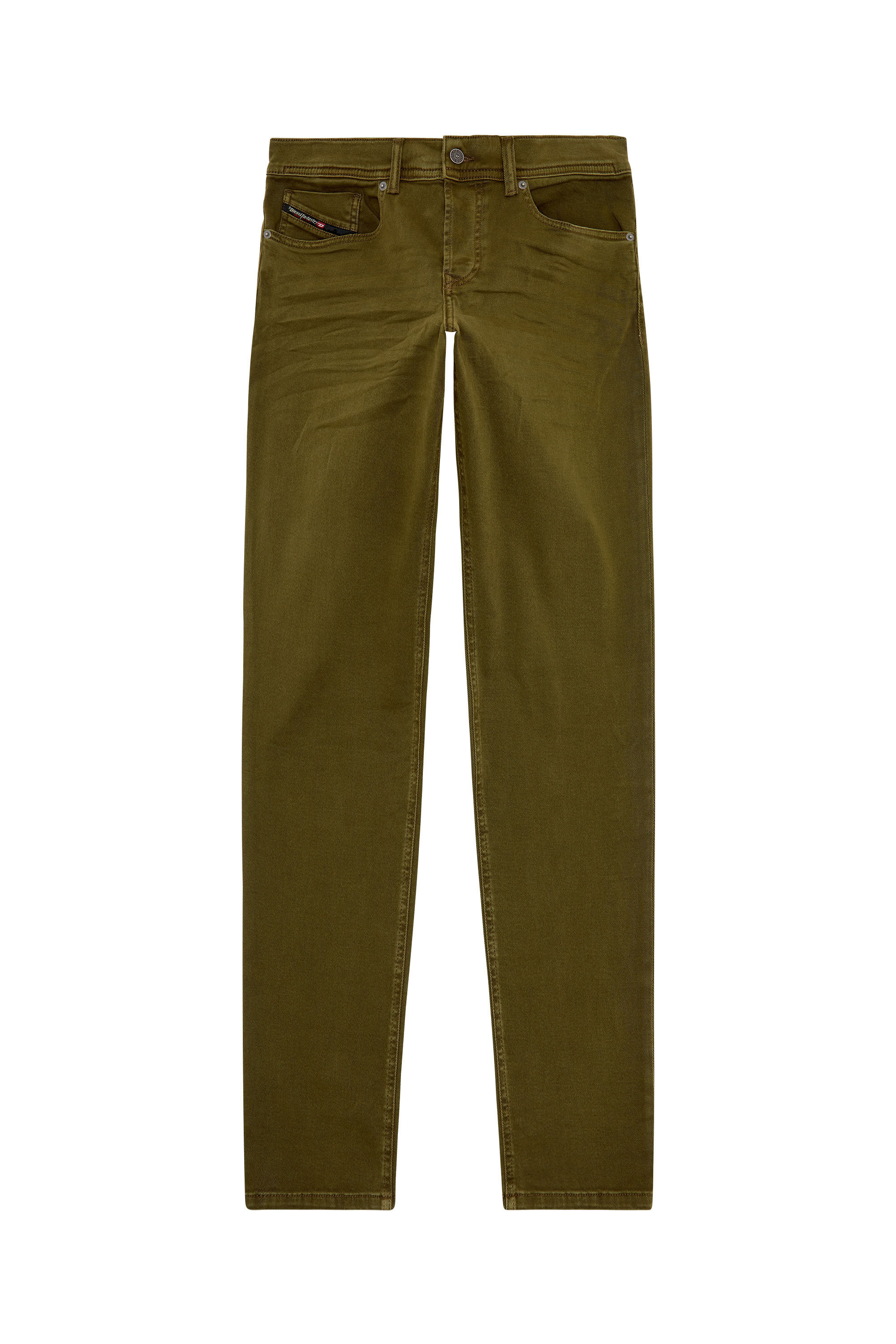 Diesel - Tapered Jeans 2023 D-Finitive 0QWTY, Verde Militare - Image 2