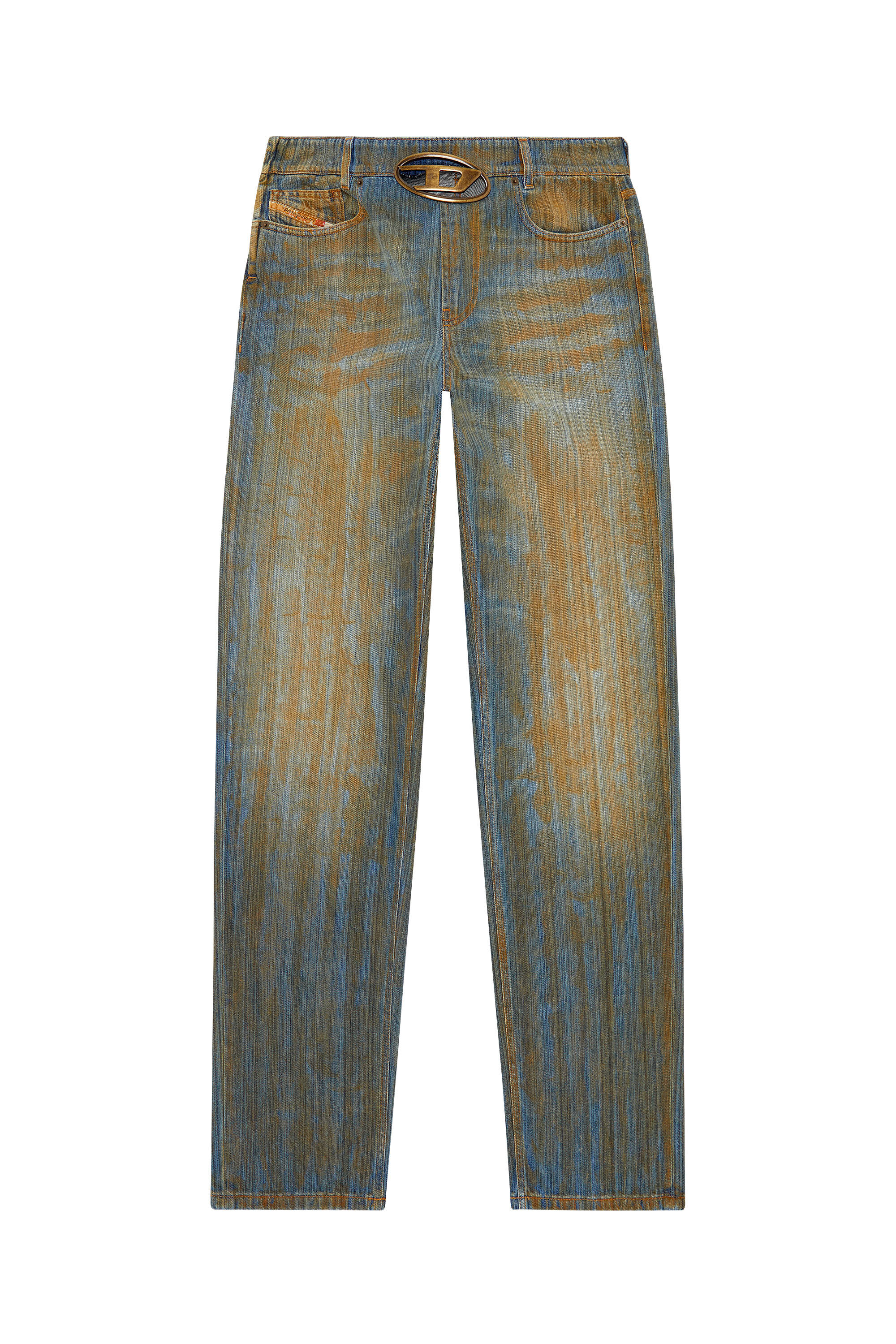 Diesel - Straight Jeans 2010 D-Macs 0NLAL, Blu medio - Image 2