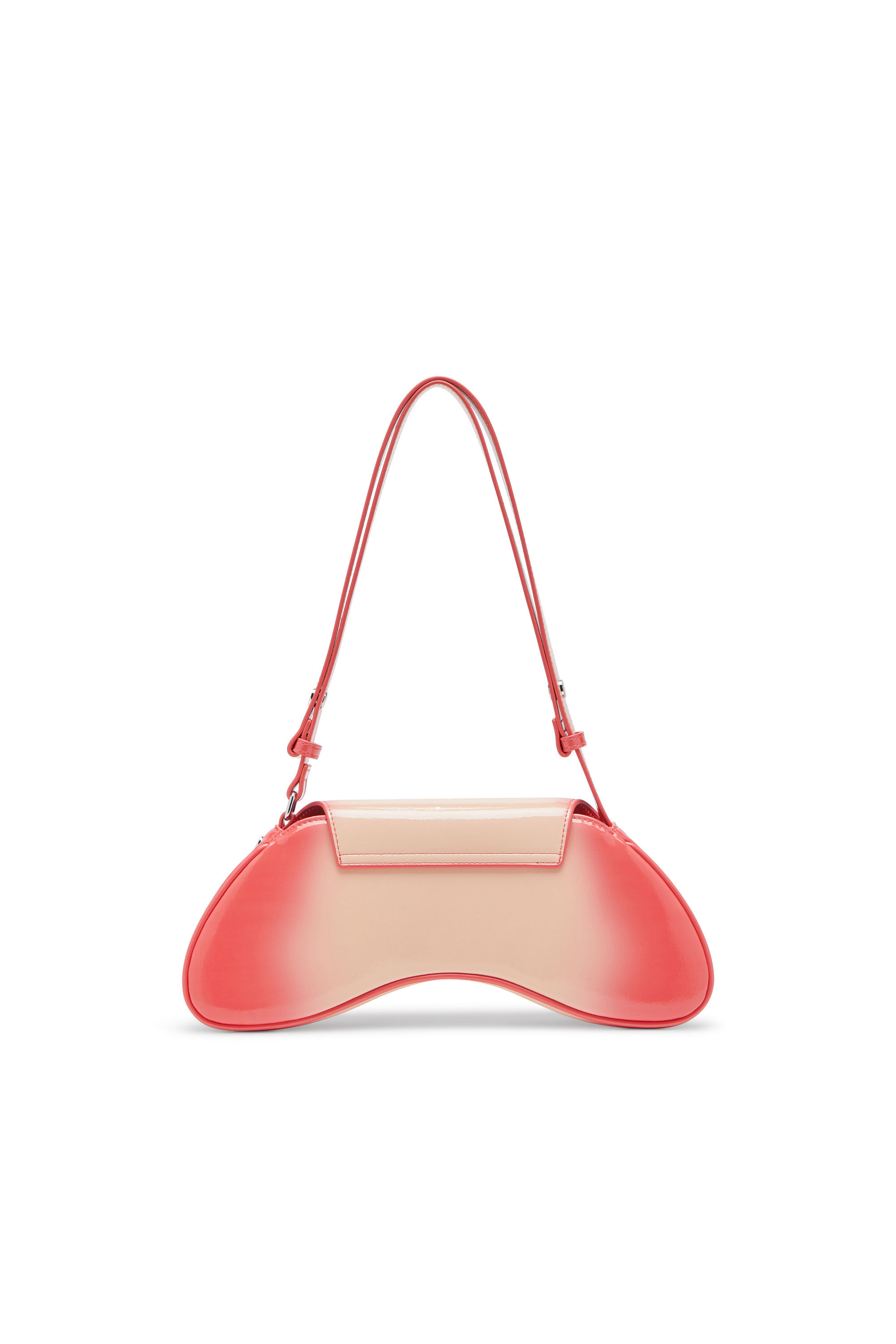 Diesel - PLAY CROSSBODY, Play-Borsa in PU stampato lucido Donna in Rosa - 3