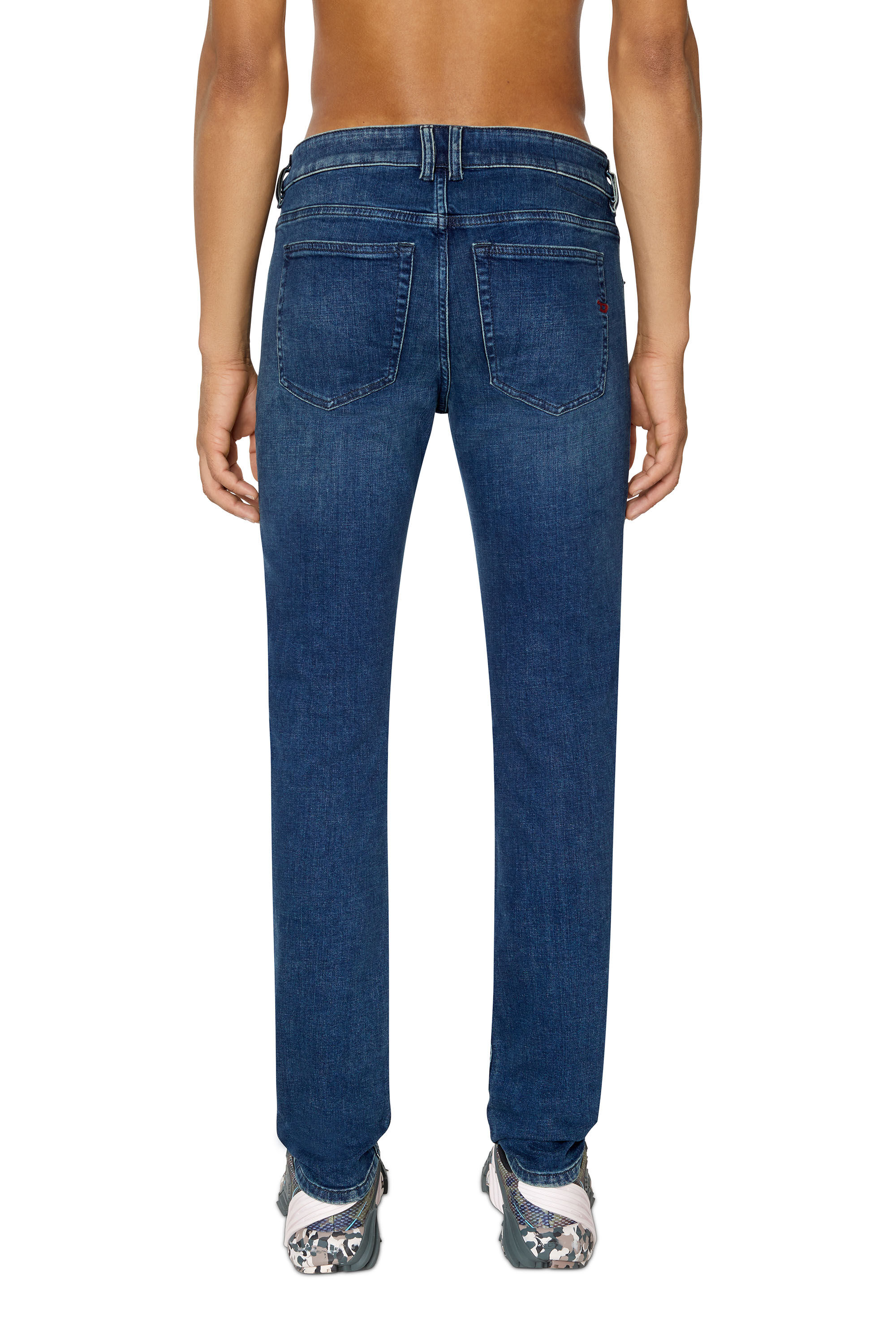 Diesel - 1979 Sleenker 09F38 Skinny Jeans, Blu medio - Image 4