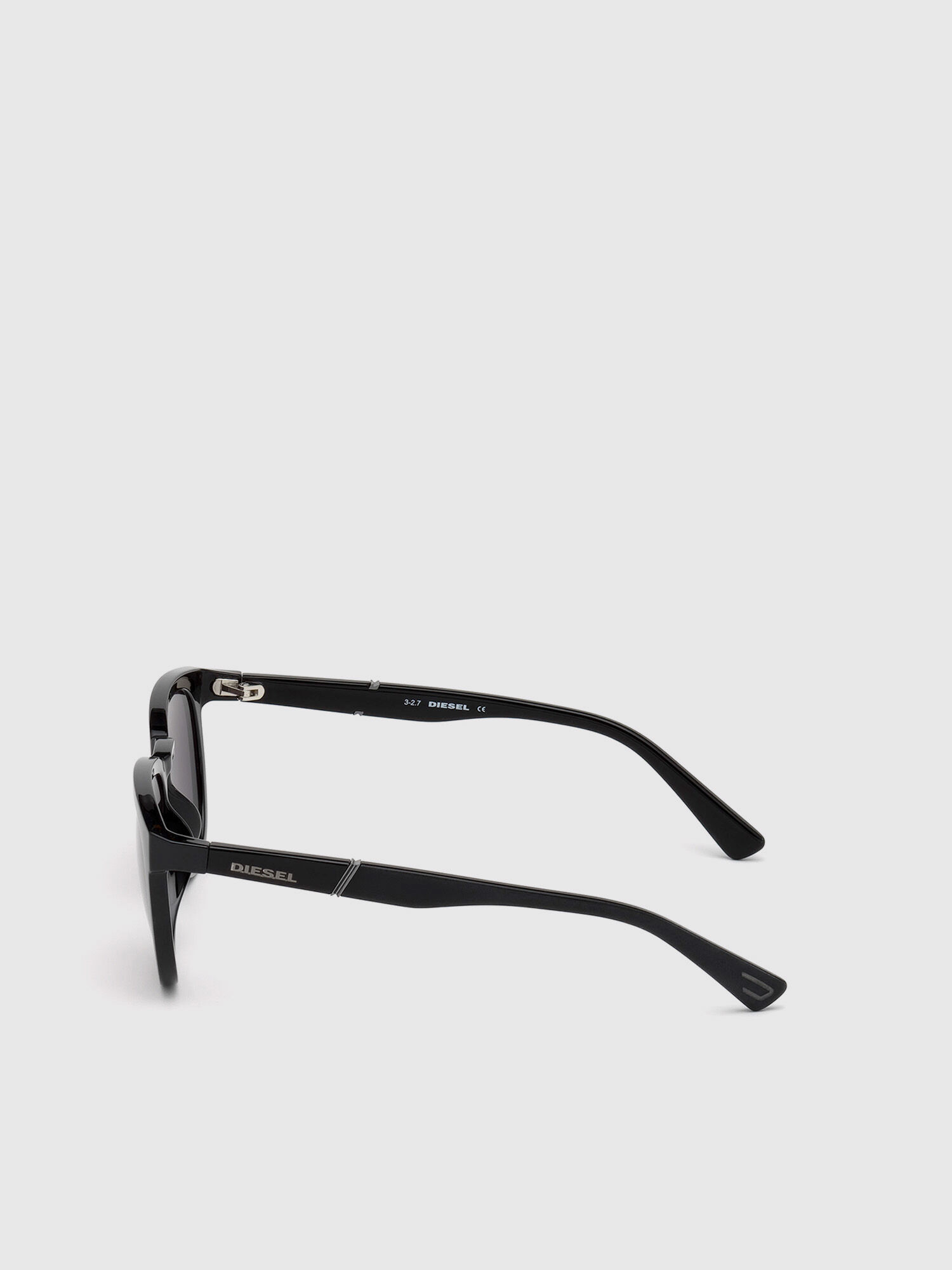 Diesel - DL0272, Occhiali da bambino con forma da aviatore Unisex in Nero - 3