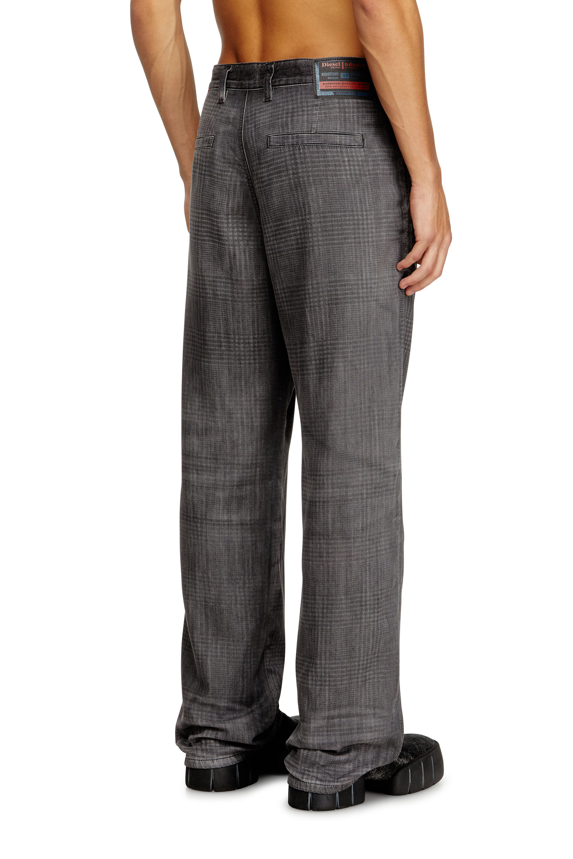 Jeans Donna Regular Grigio D-Phant-chino | Diesel