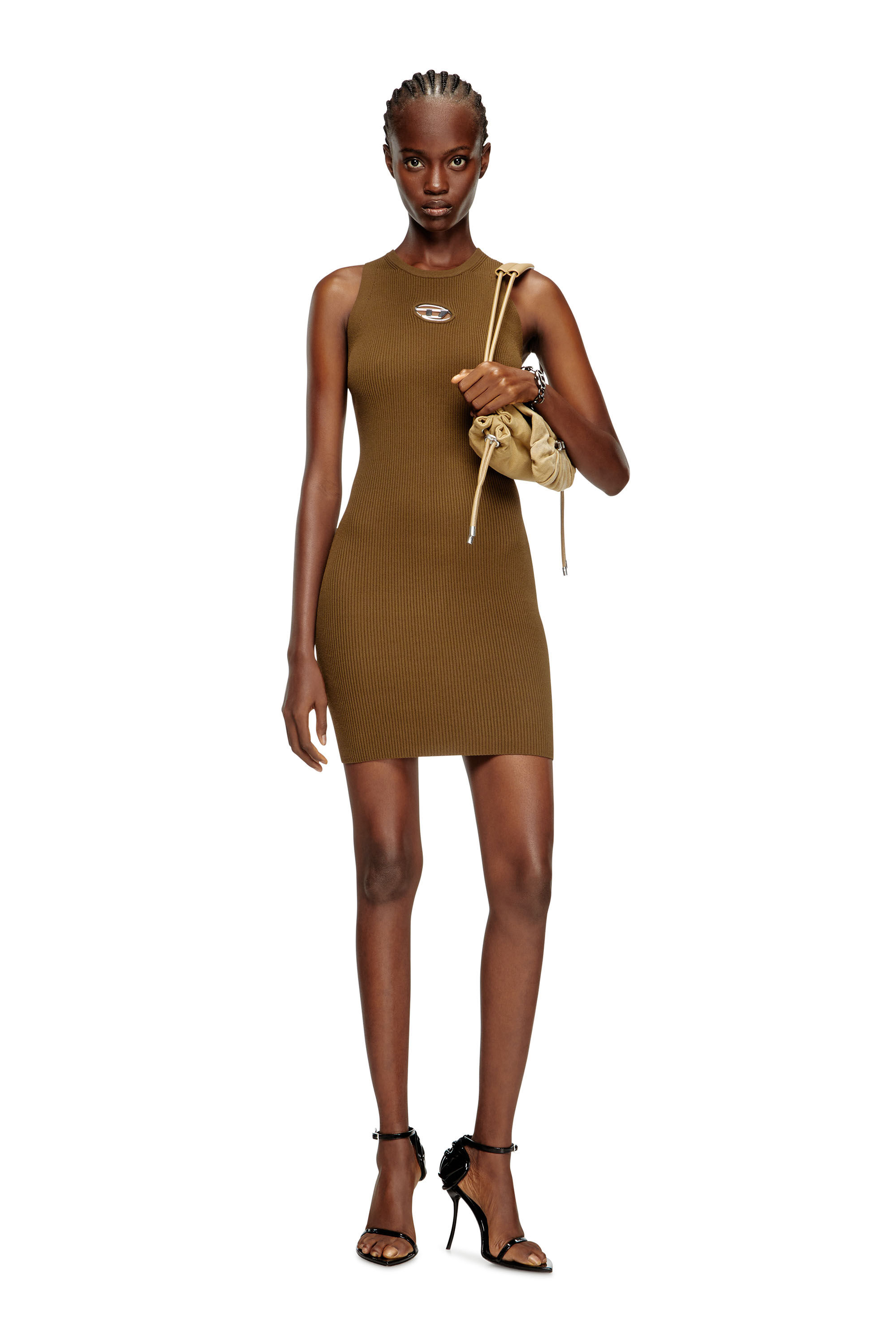 Diesel - M-CADDIX, Abito senza maniche a costine Donna in ToBeDefined - 1