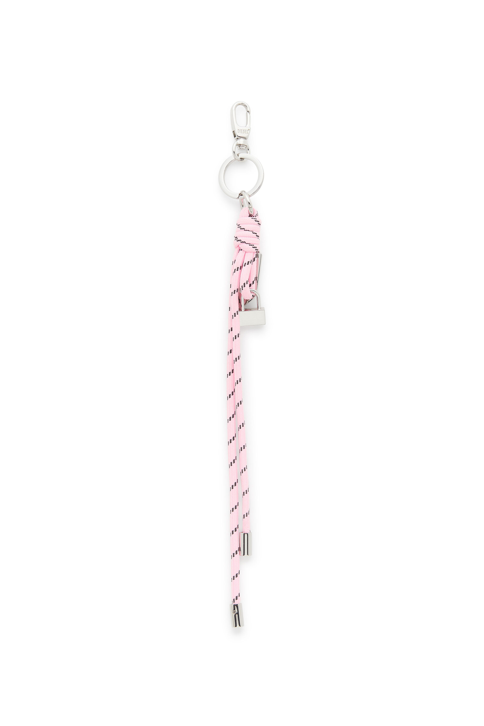 Diesel - ROPE II, Charm in metallo e denim con pendente Diesel Unisex in Rosa - 2