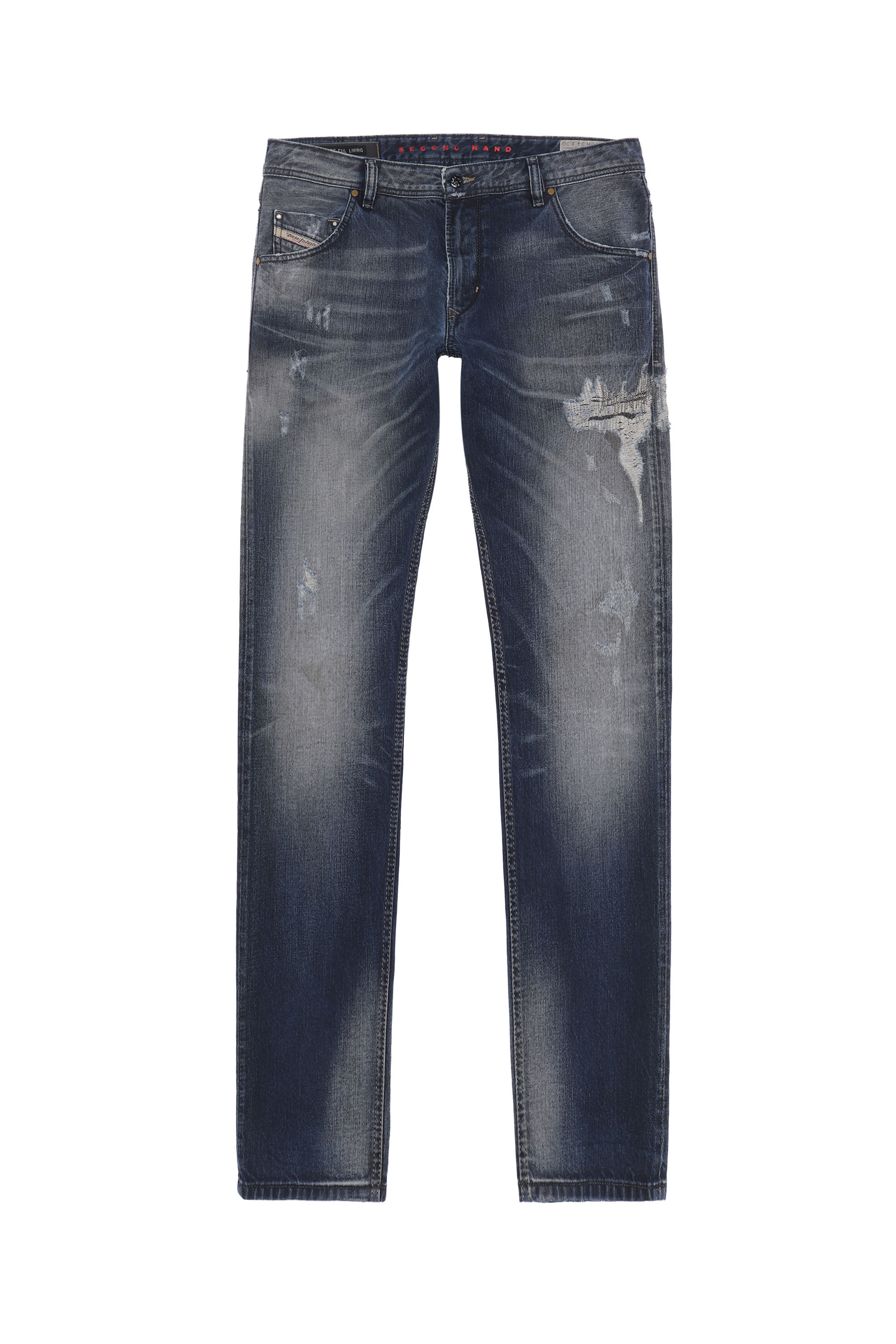 Diesel - KRAYVER, Diesel Uomo - Jeans Blu scuro Uomo in Blu - 1