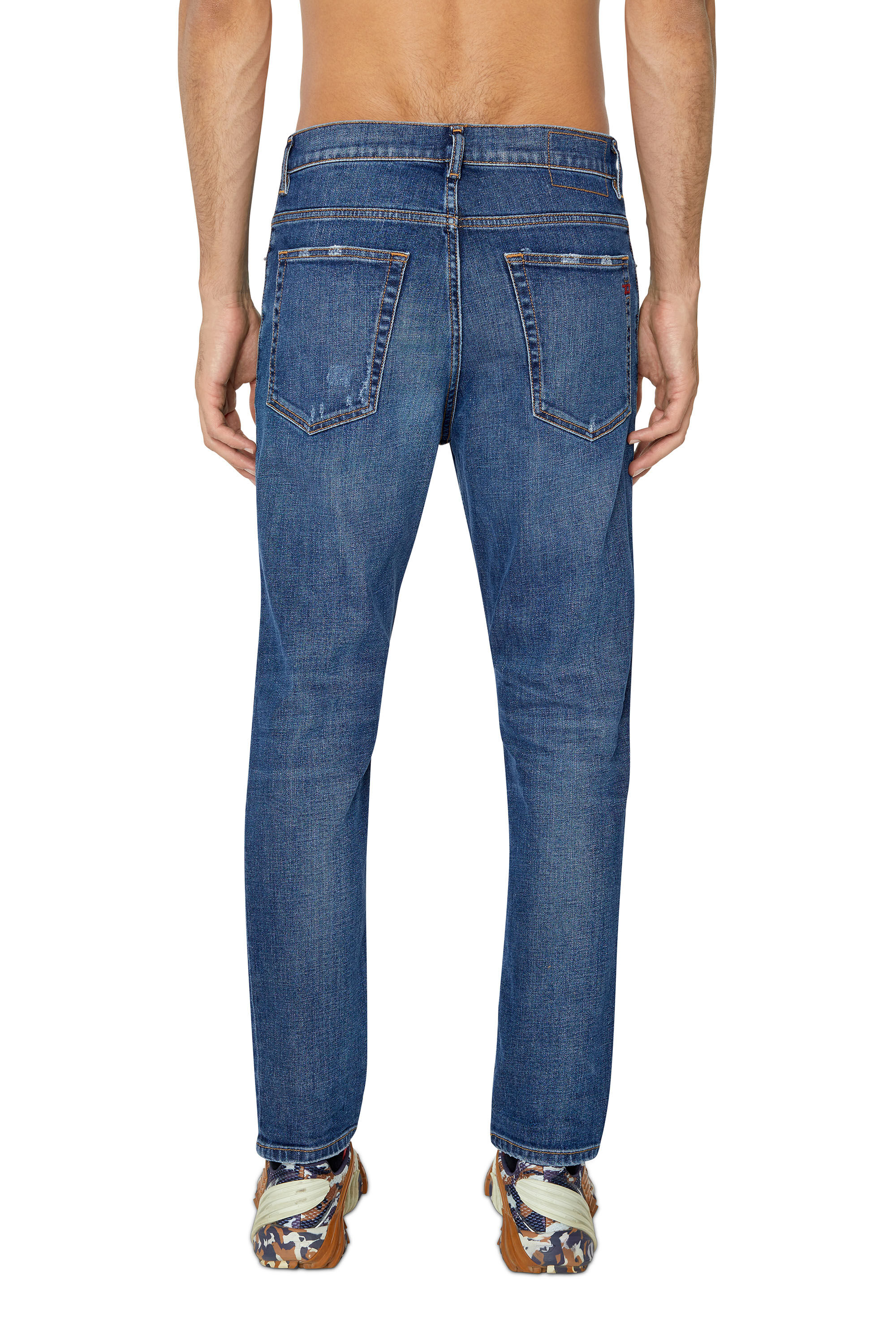 Diesel - 2005 D-FINING 09E45 Tapered Jeans, Blu medio - Image 4