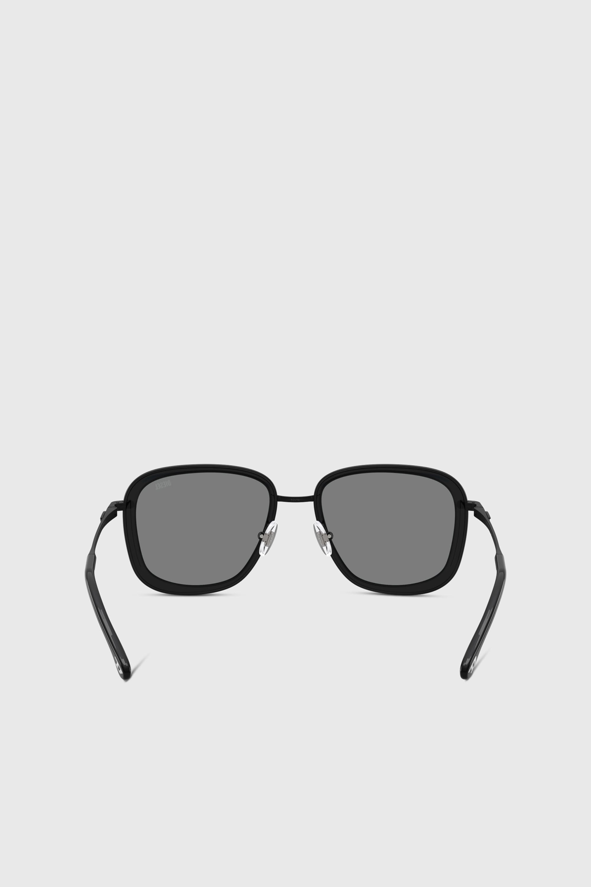 Diesel - 0DL1017, Occhiali da sole quadrati Unisex in Nero - 3
