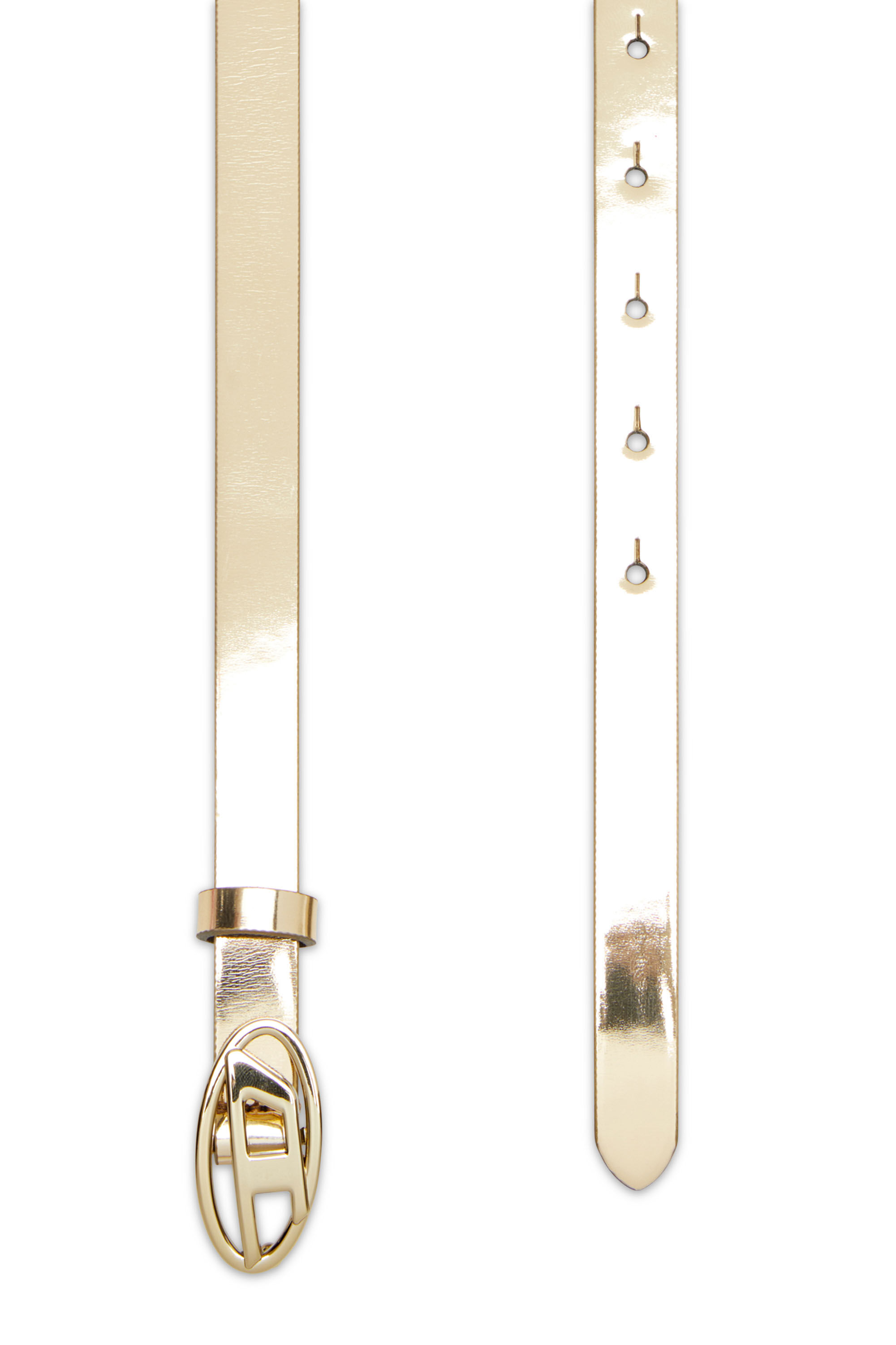 Diesel - B-1DR 15, Cintura 1,5 cm metallizzata effetto specchio Donna in ToBeDefined - 2