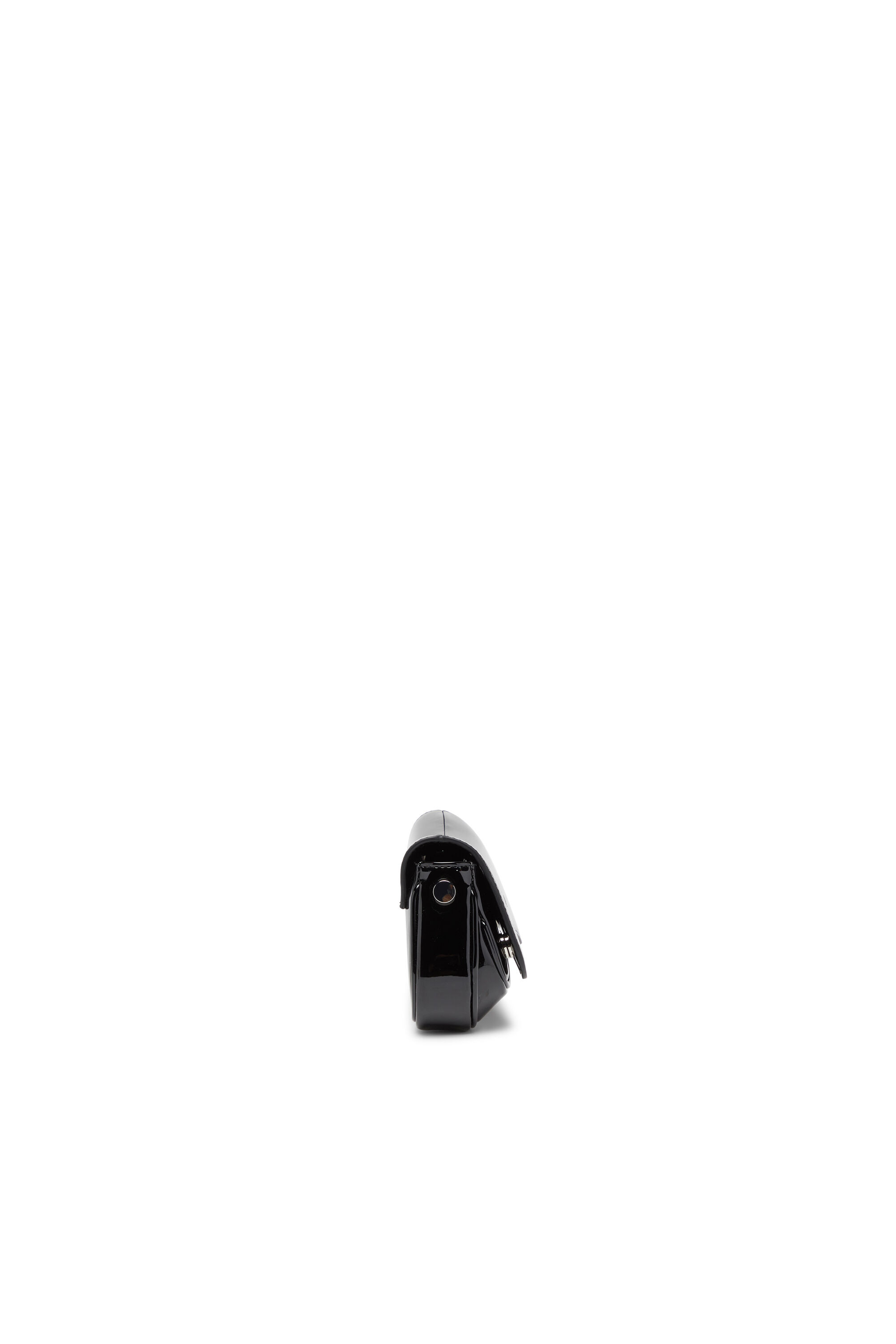 Diesel - PLAY CROSSBODY XS, Play-Crossbody piccola in PU lucido Donna in Nero - 4
