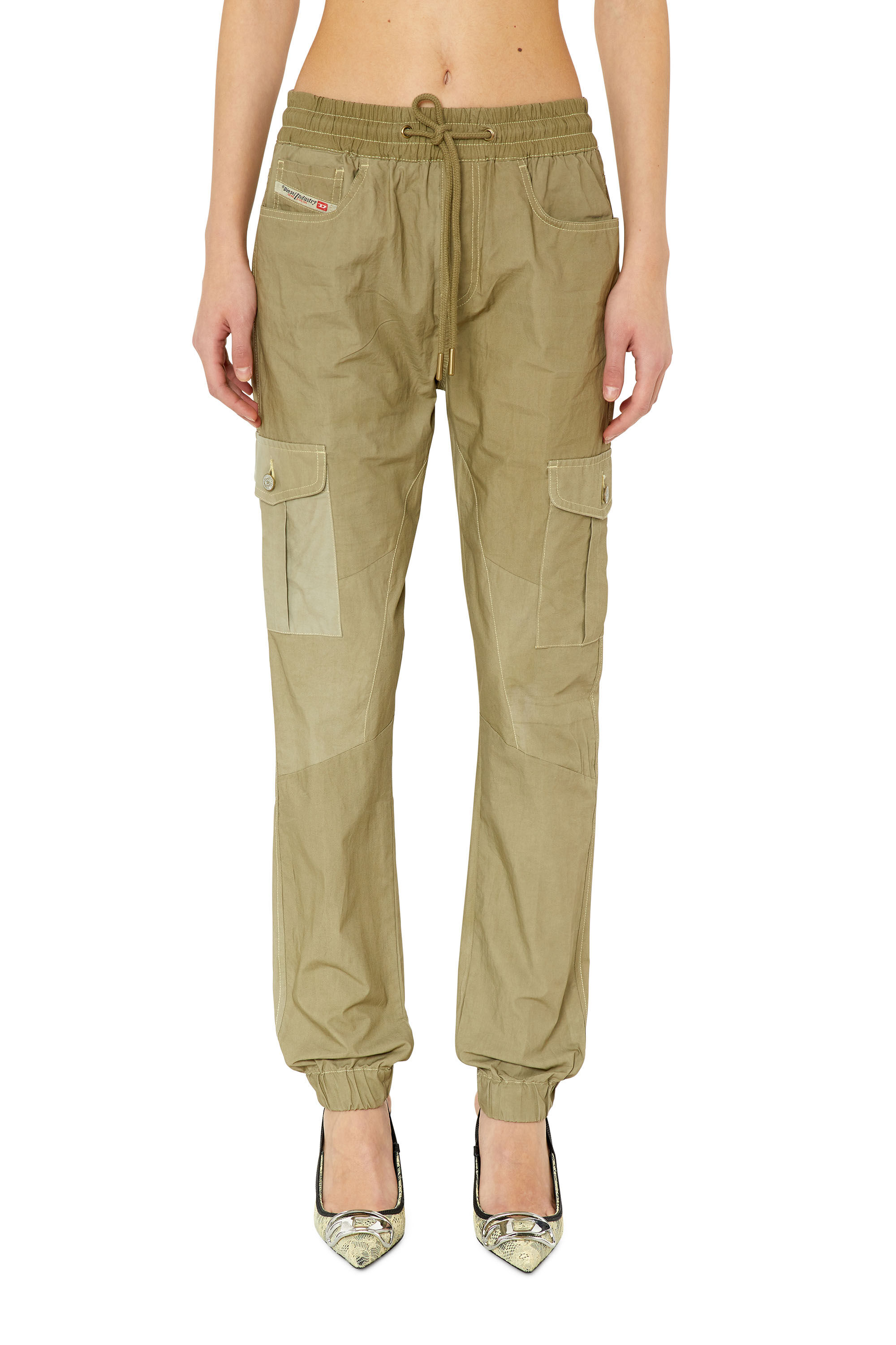 Diesel - P-URSULA-CHALK, Verde Militare - Image 3
