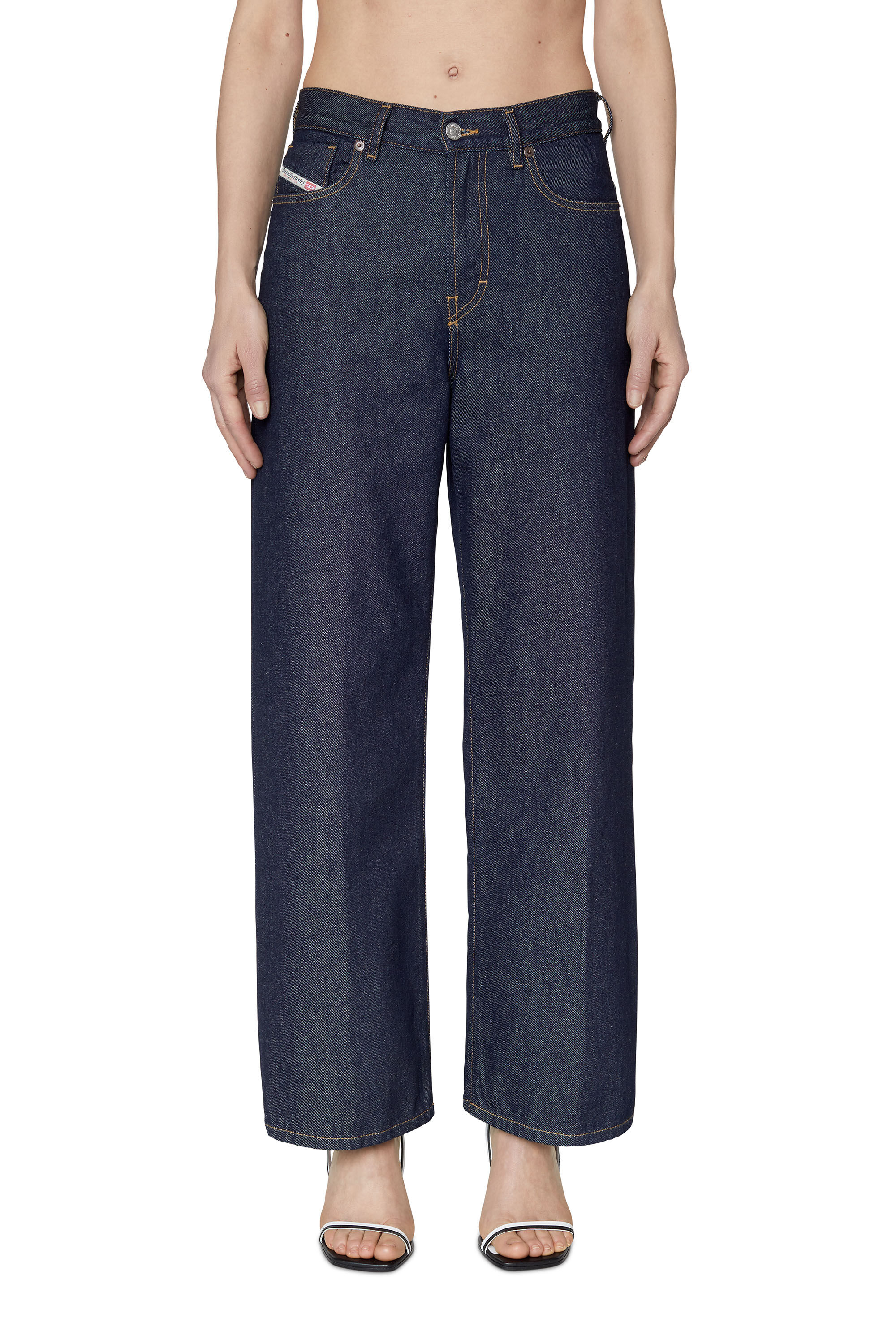 Diesel - 2000 Widee Z9C02 Bootcut and Flare Jeans, Blu Scuro - Image 3
