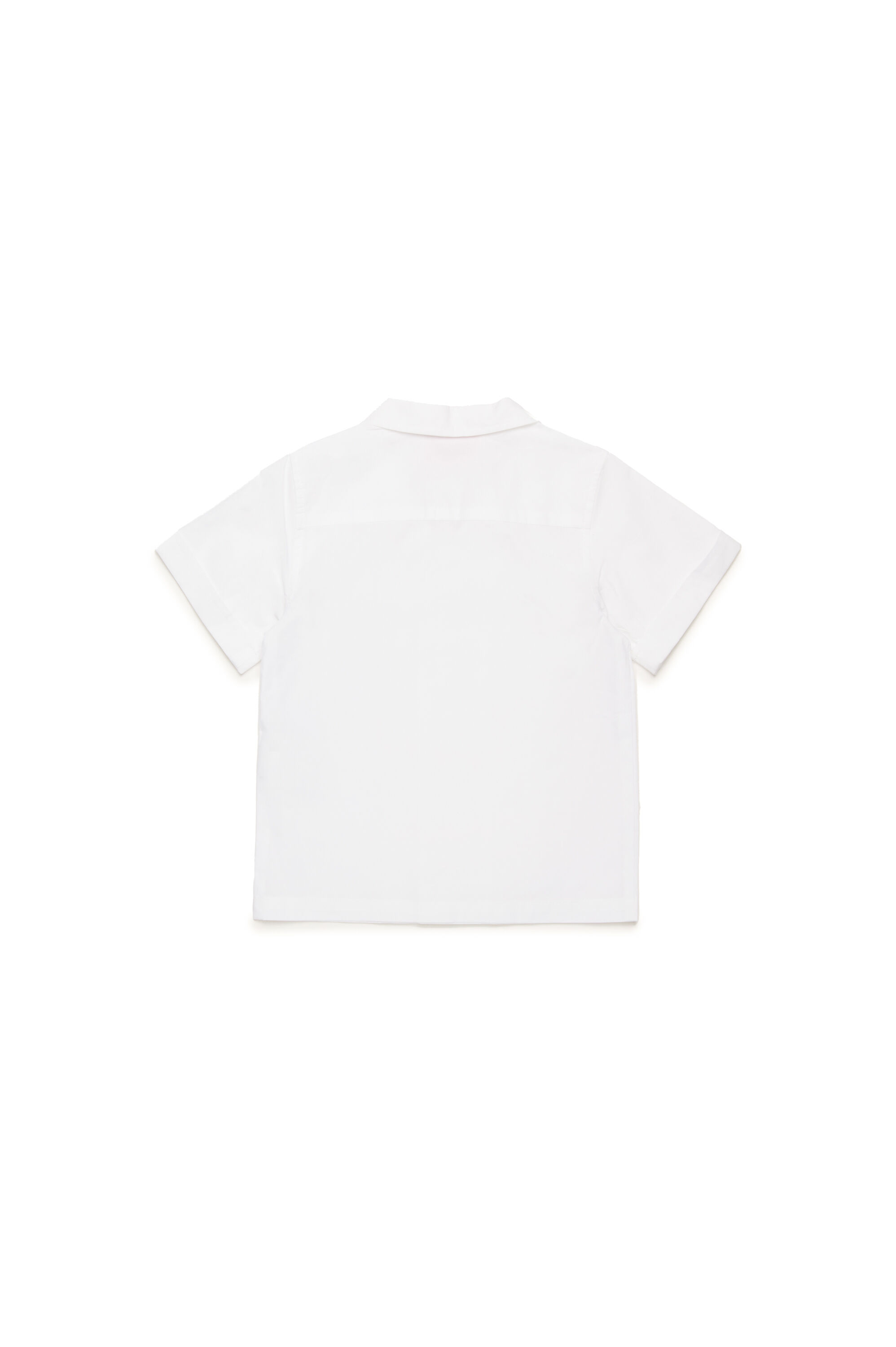 Diesel - CSMAC22B, Camicia bowling con ricamo Oval D Uomo in Bianco - 2