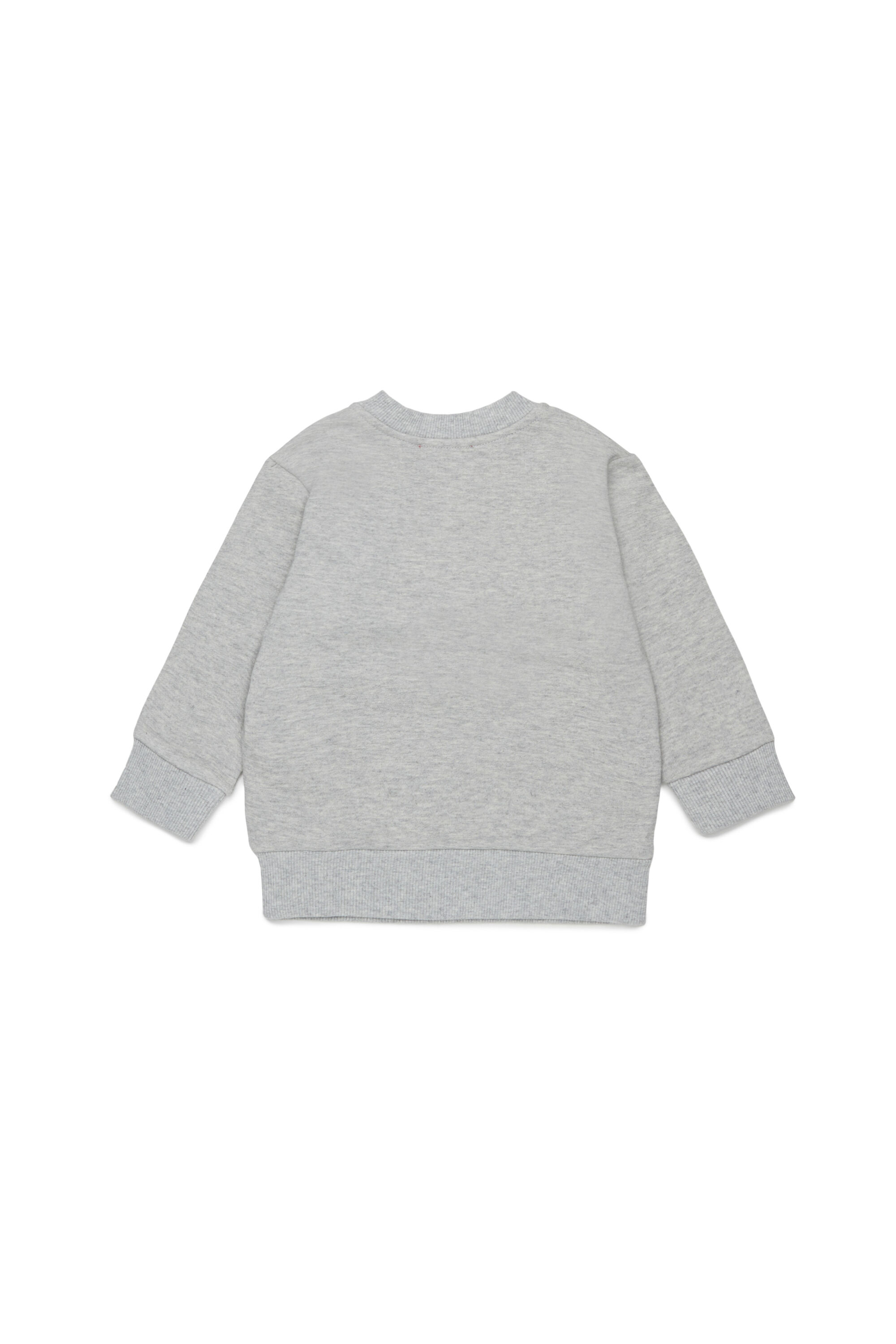 Diesel - SLODIMB, Felpa in cotone con stampa Diesel Industry Uomo in Grigio - 2