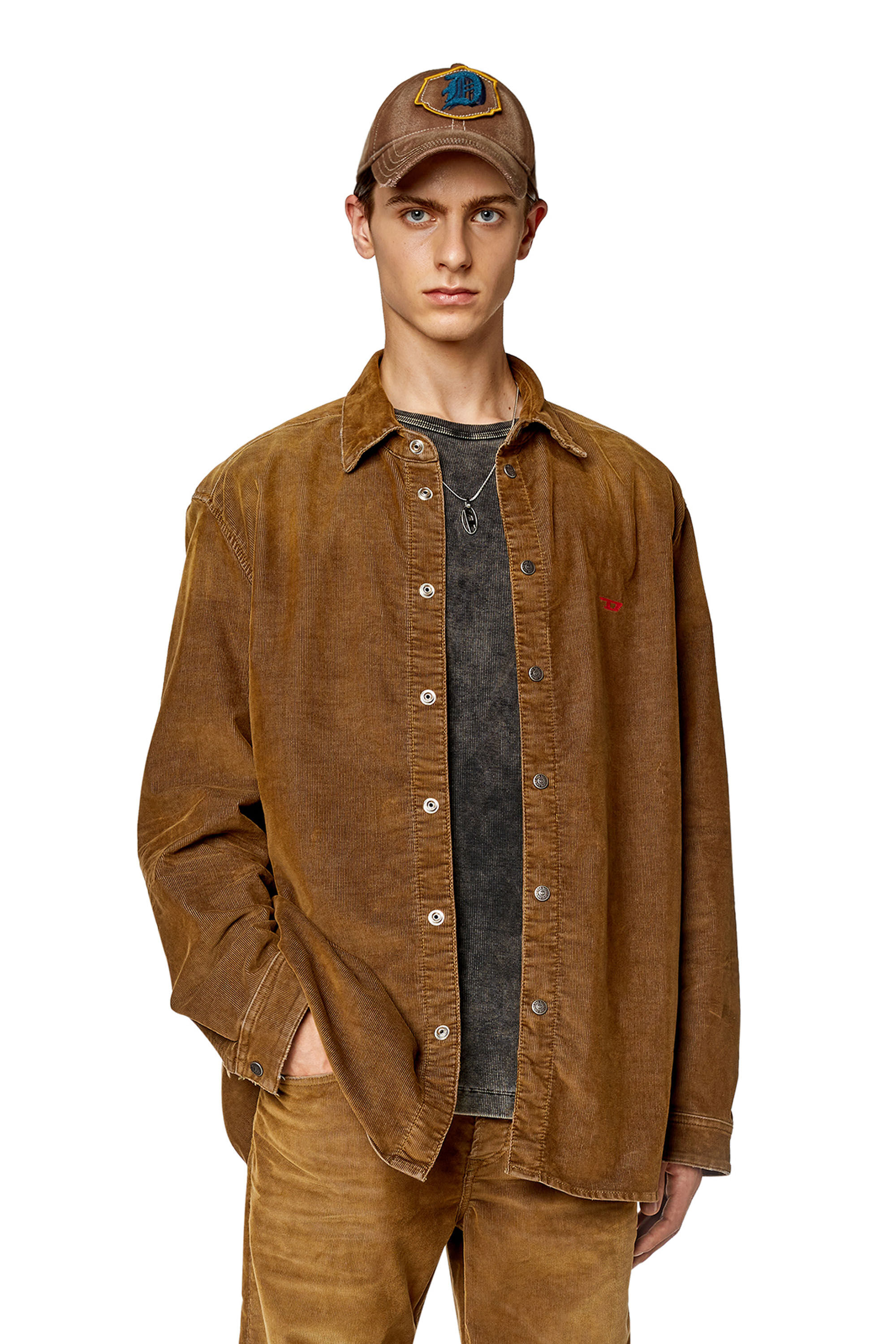 Diesel - D-SIMPLY-OVER, Marrone Chiaro - Image 3