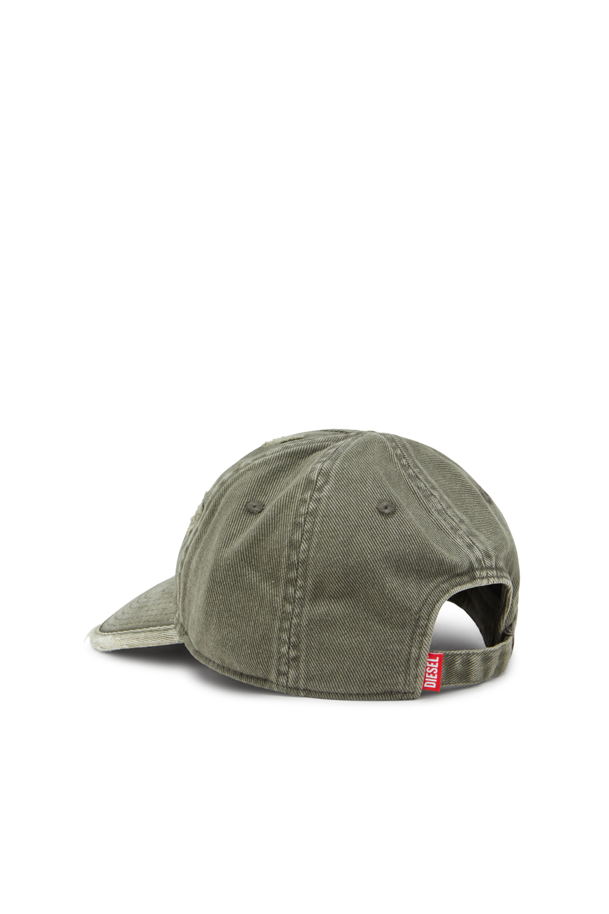 Diesel - C-BALL-UTLT, Cappello da baseball con Oval D Uomo in Verde - 2