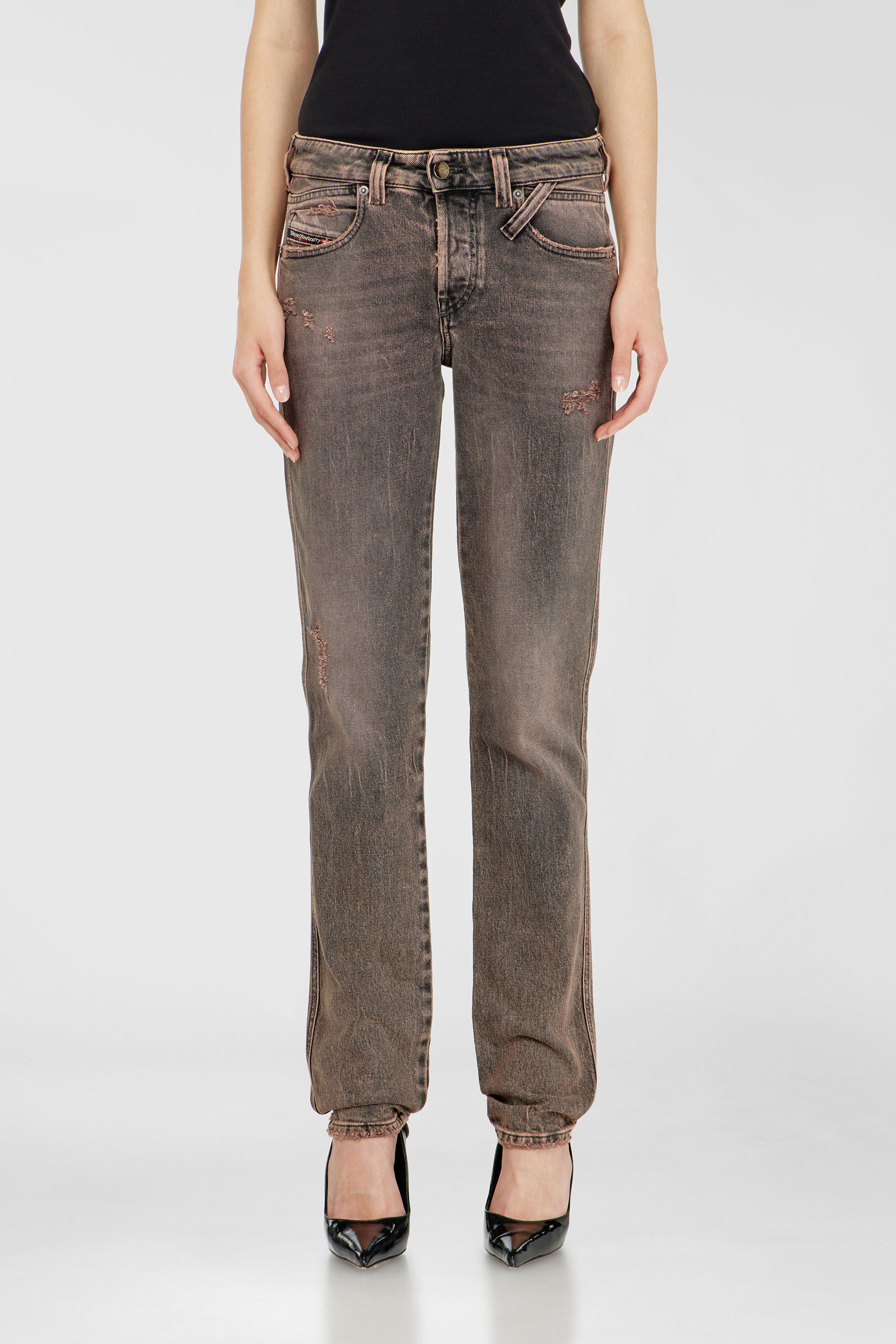Diesel - Slim Jeans 1992 D-Jiann 09P45 Donna, Rosa - Image 4