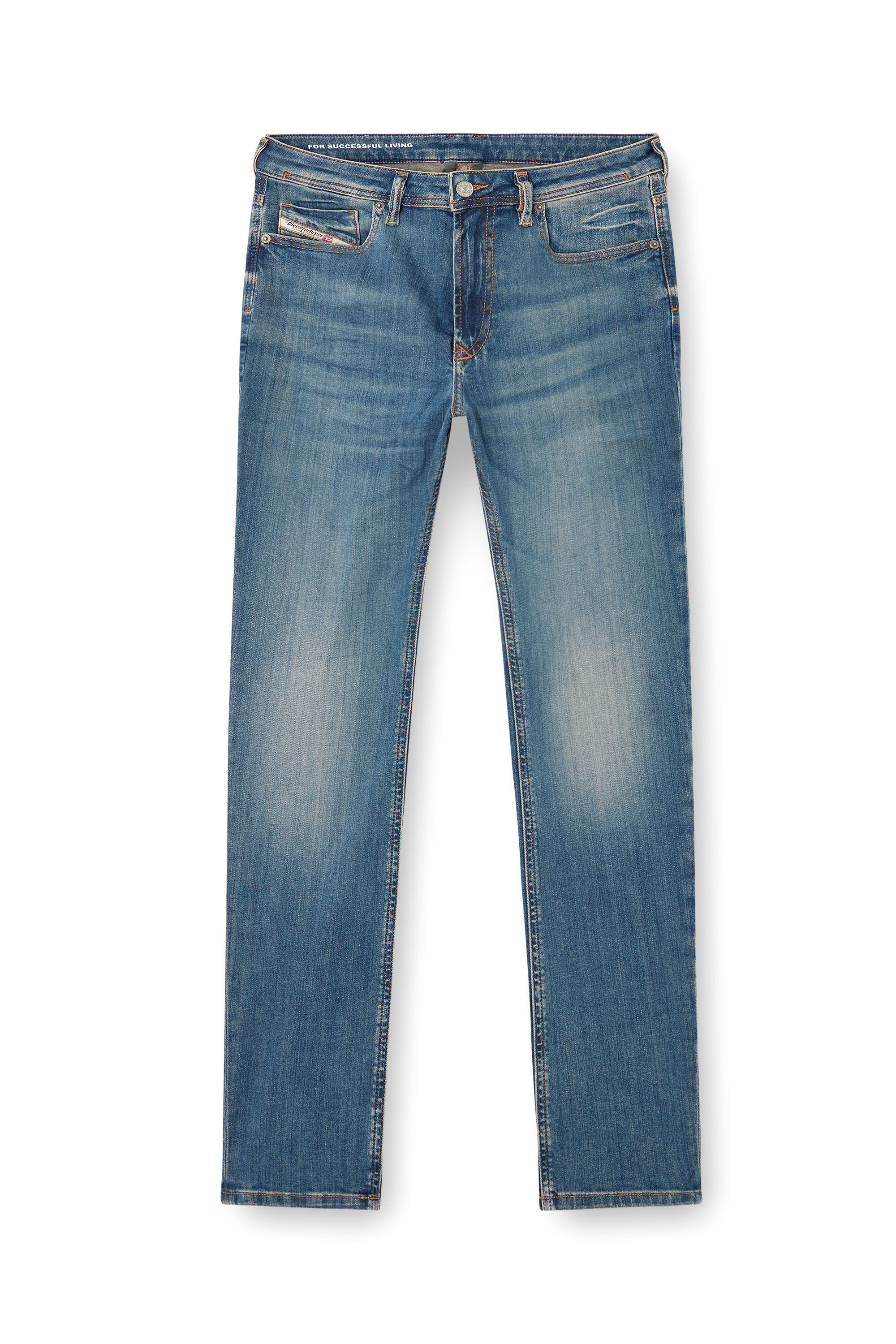 Diesel - Skinny Jeans 1979 Sleenker 0BMBT Uomo, Blu medio - Image 2